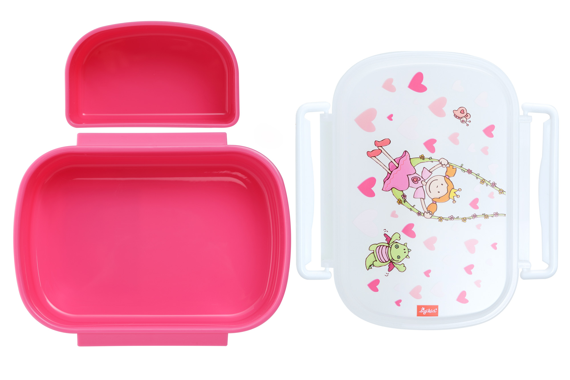 Brotzeitbox für Mädchen in rosa mit Pinky Queeny Brotzeitbox für Mädchen in rosa mit Pinky Queeny