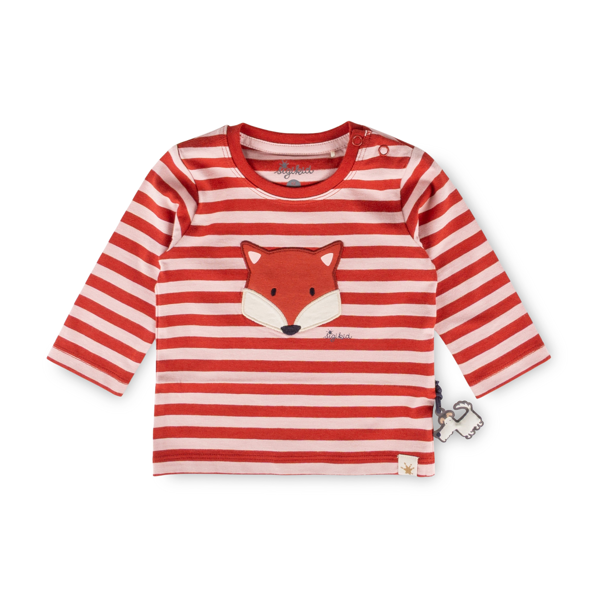Baby long sleeve Tee fox, red striped
