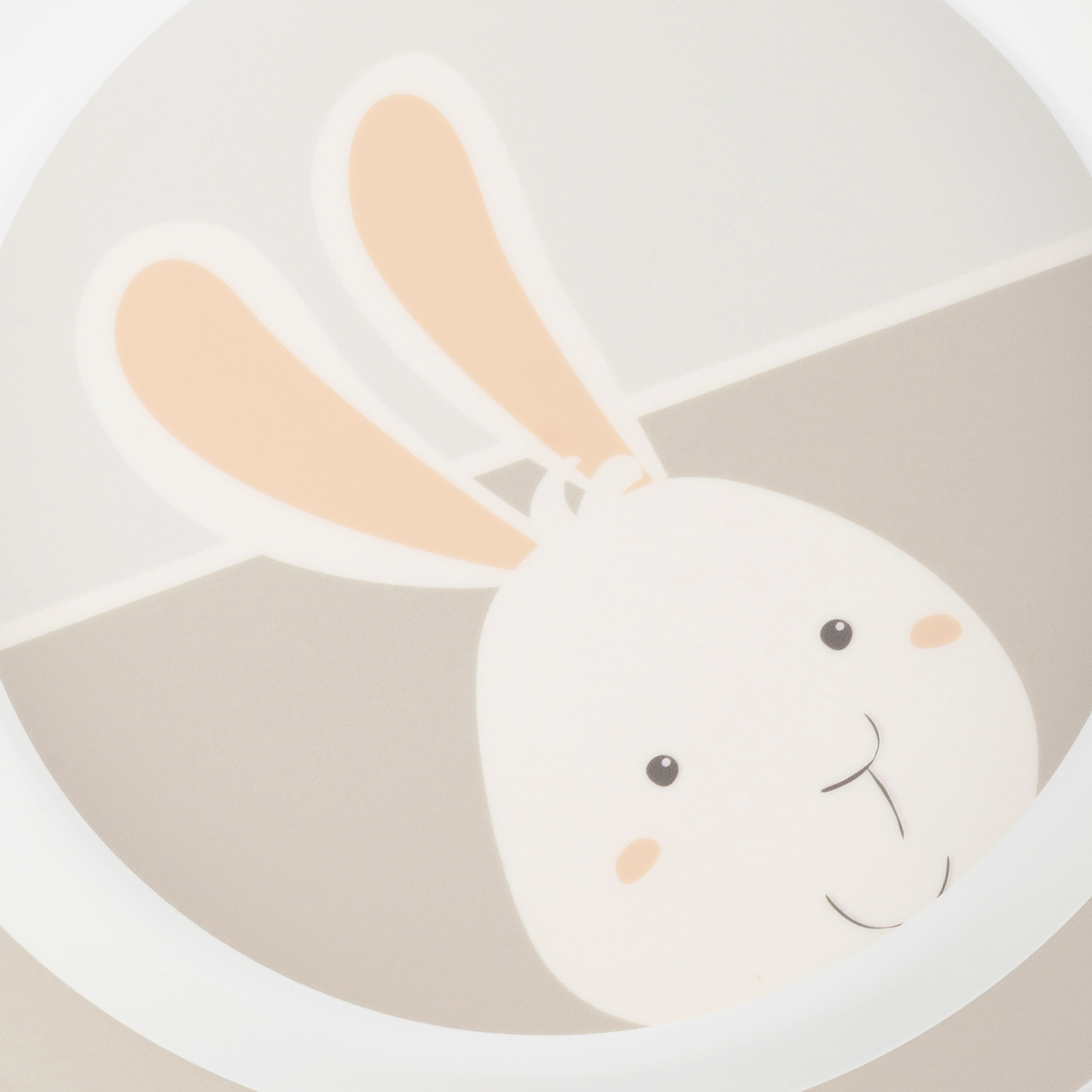 Children's plate bunny, rPET Children's plate bunny, rPET