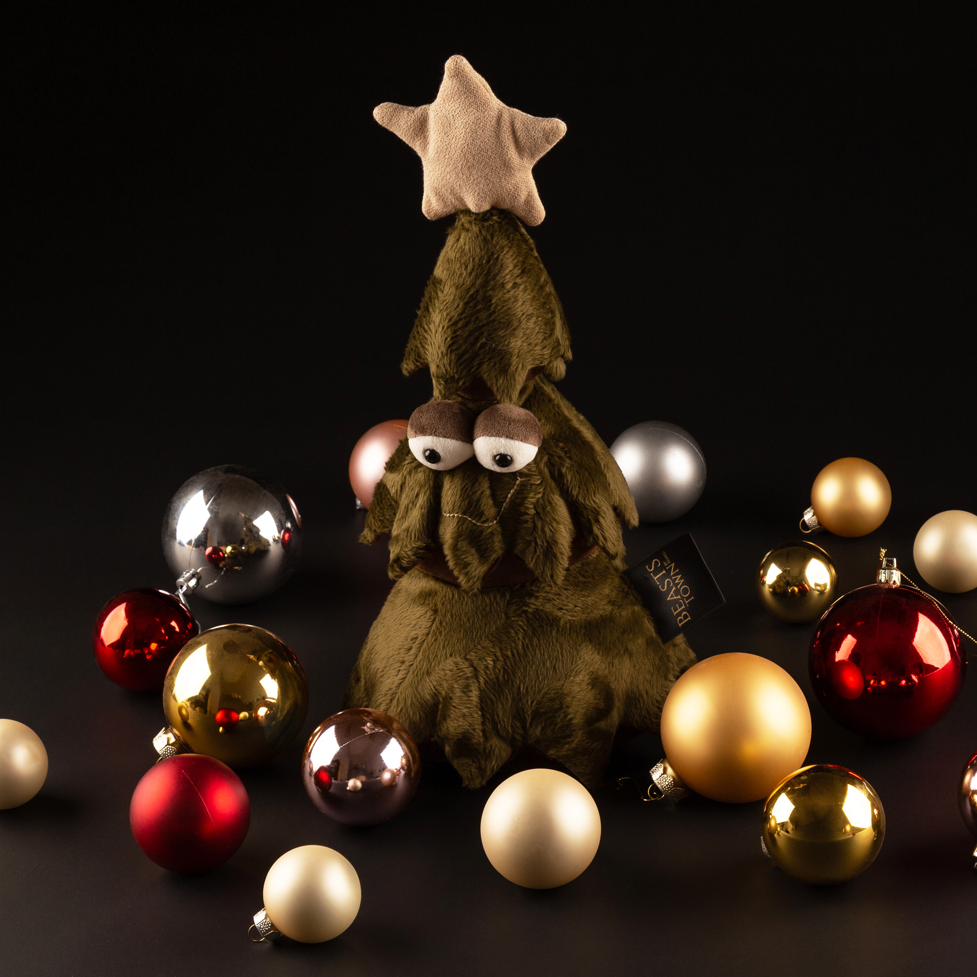 Plüsch Tannenbaum Santa Lametta - The Overexpected, Beasts – Liefertermin je nach Bestelleingang zwischen 01.12. und spätestens 17.12. abgehend bei sigikid