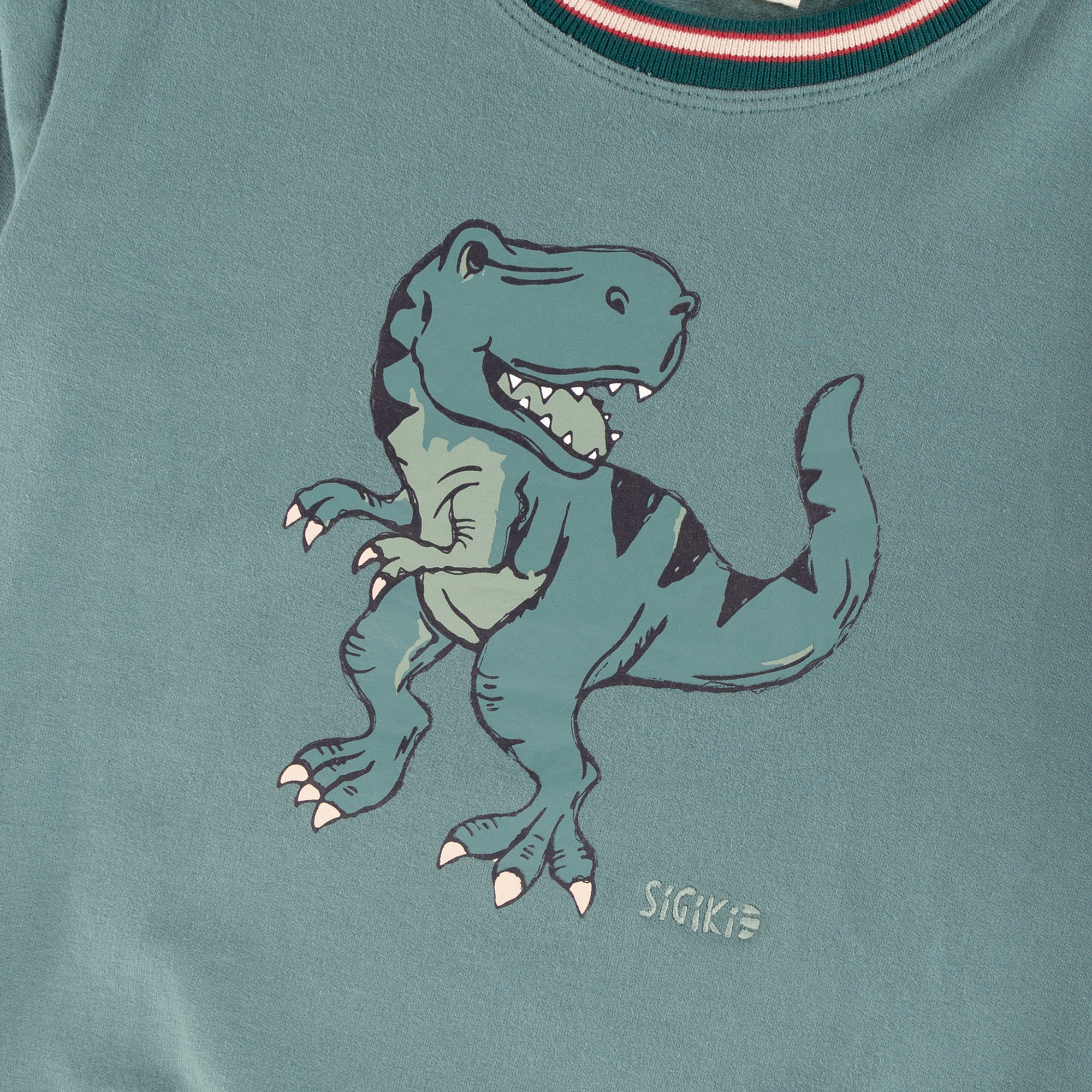 Kinder Sweatshirt Dino, grün