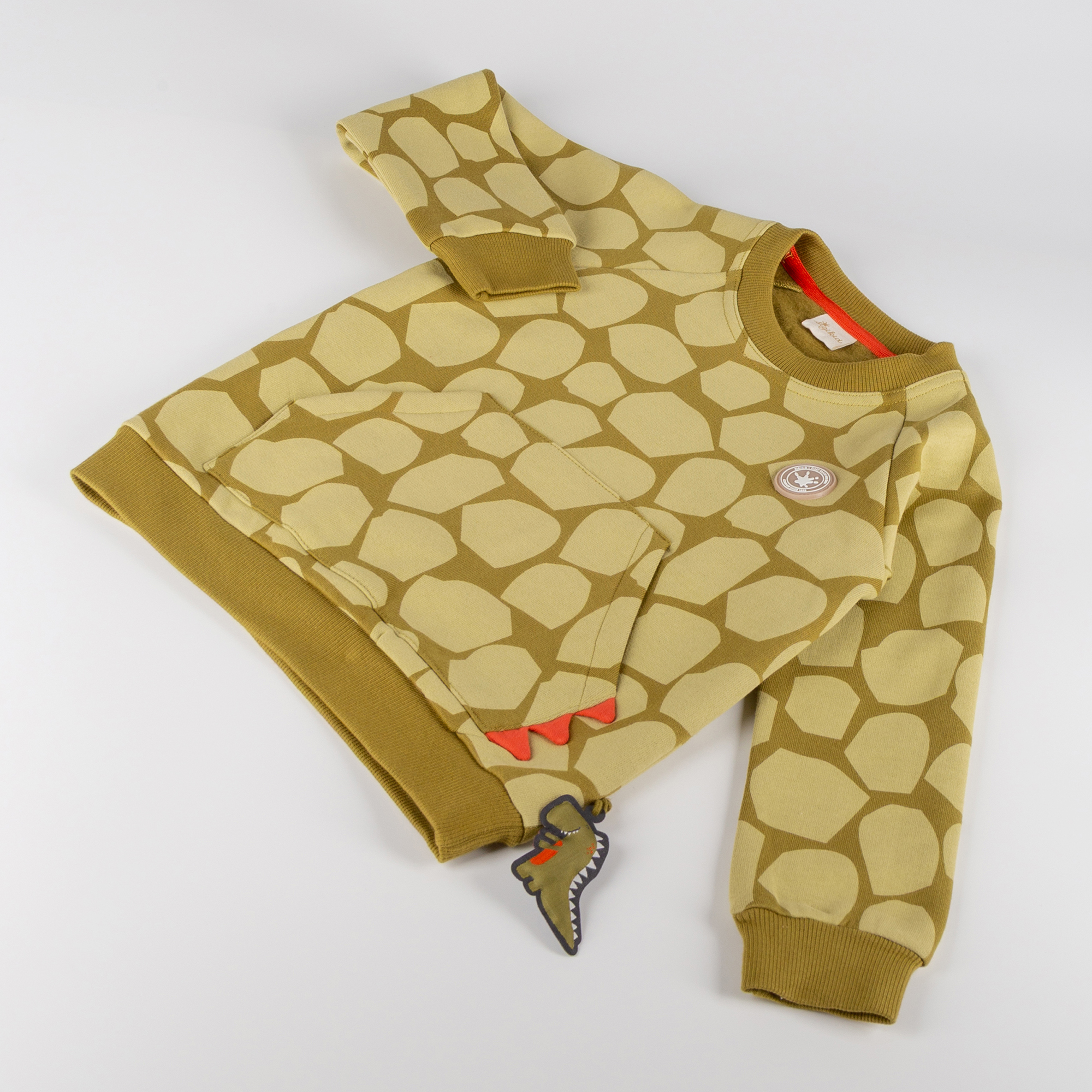 Children's sweatshirt, front pocket, Dino Fun