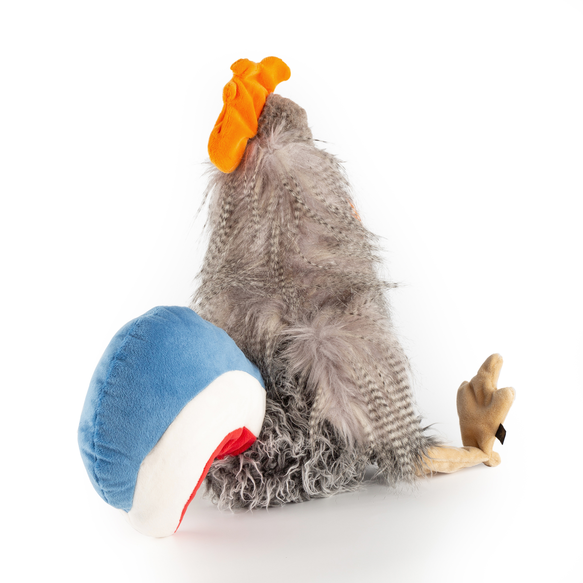 Plush rooster for TV, ZDF olympic broadcast studio Paris - preorder: delivery date before Easter 2025