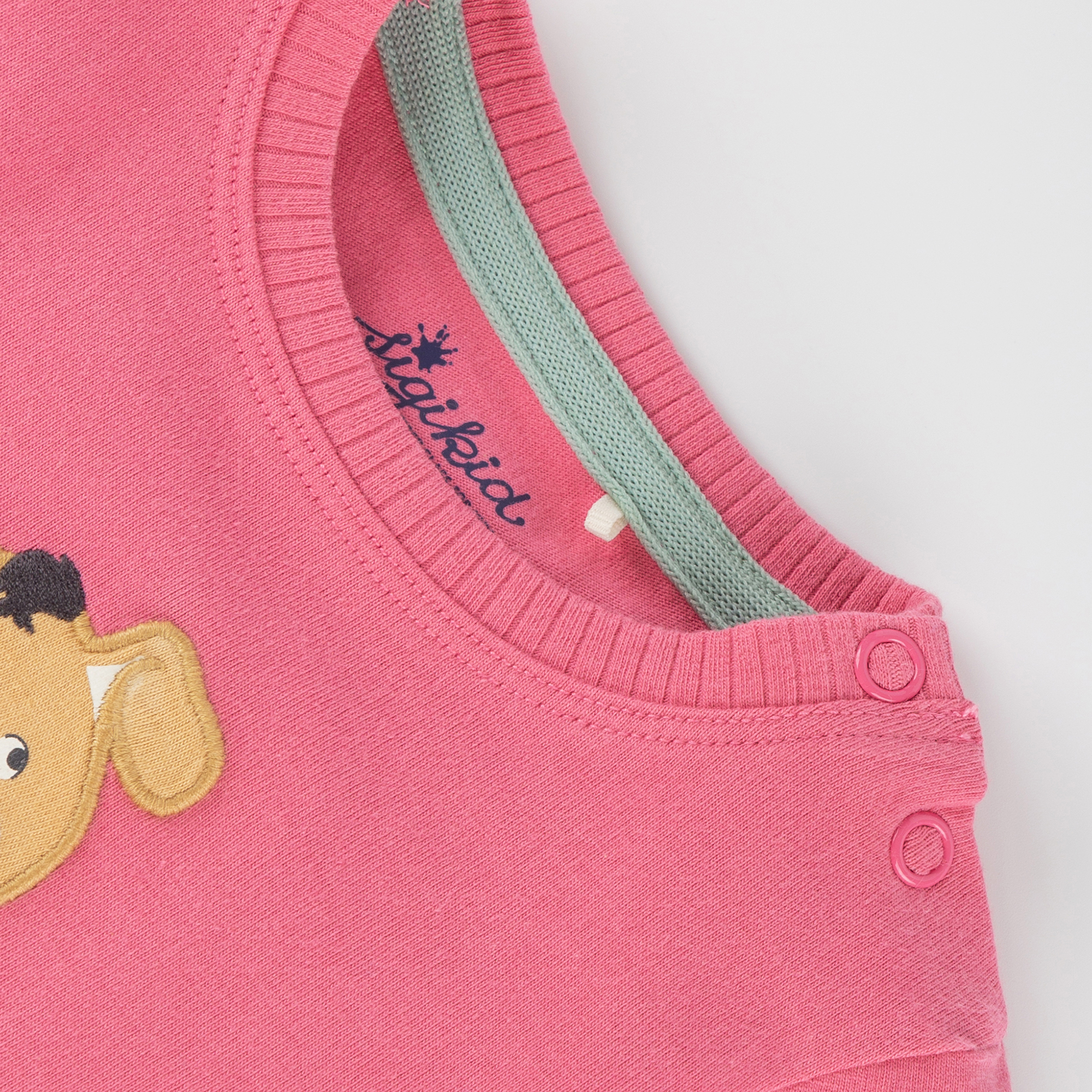 Baby T-Shirt rosa, Hündchen Funny Dog Baby T-Shirt rosa, Hündchen Funny Dog