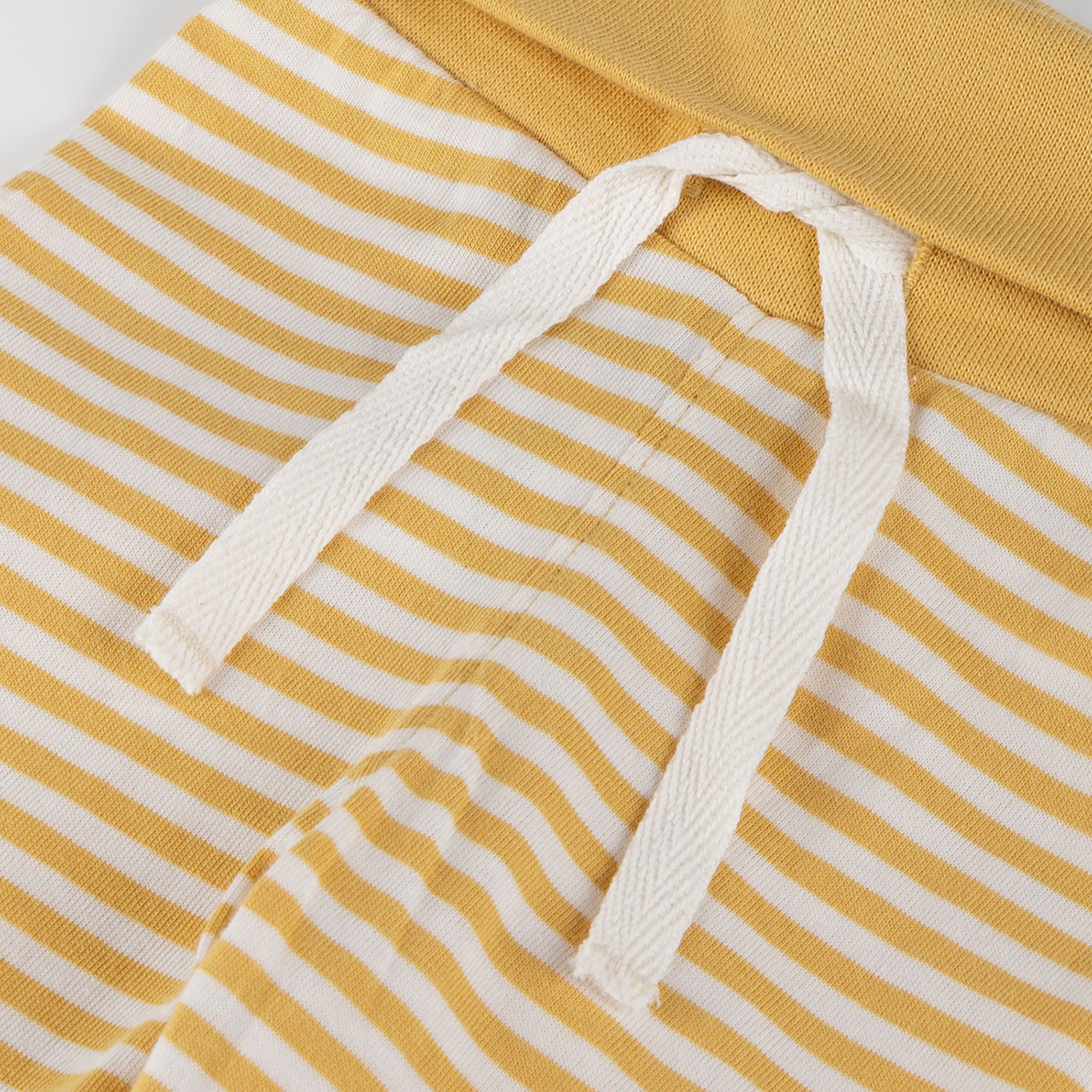 Newborn baby leggings, yellow striped