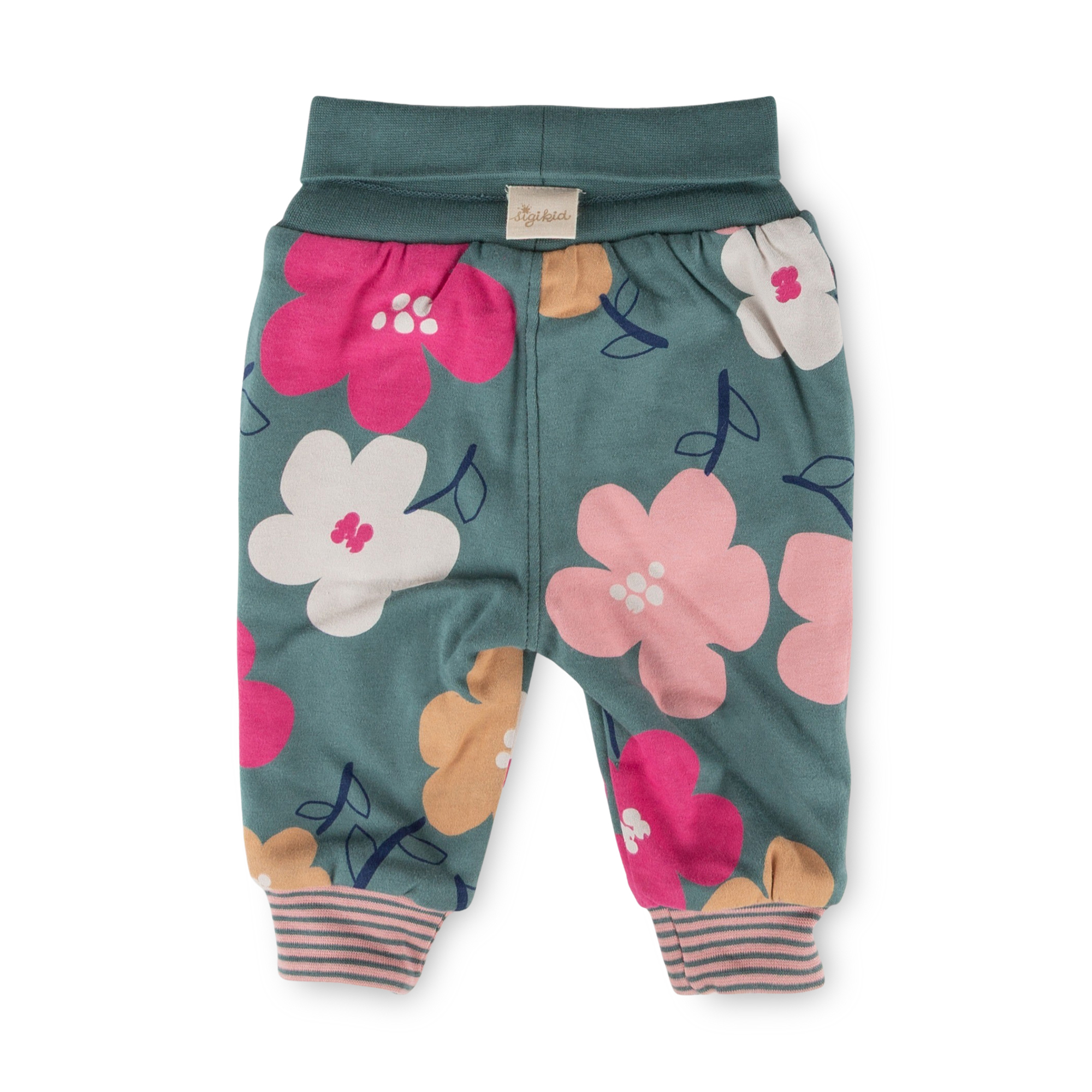 Baby Wendehose, grün oder geblümt Baby Wendehose, grün oder geblümt