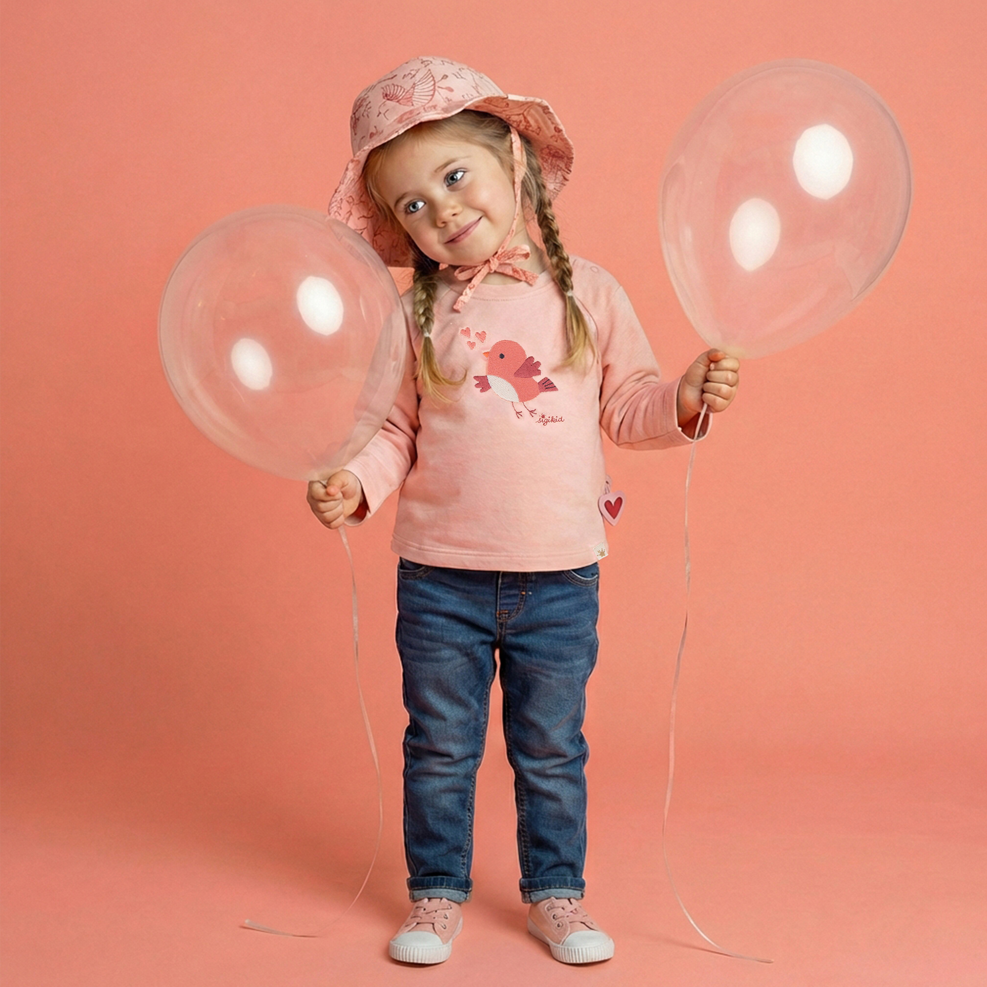 Babyjeans aus Sweat Denim, dunkelblau