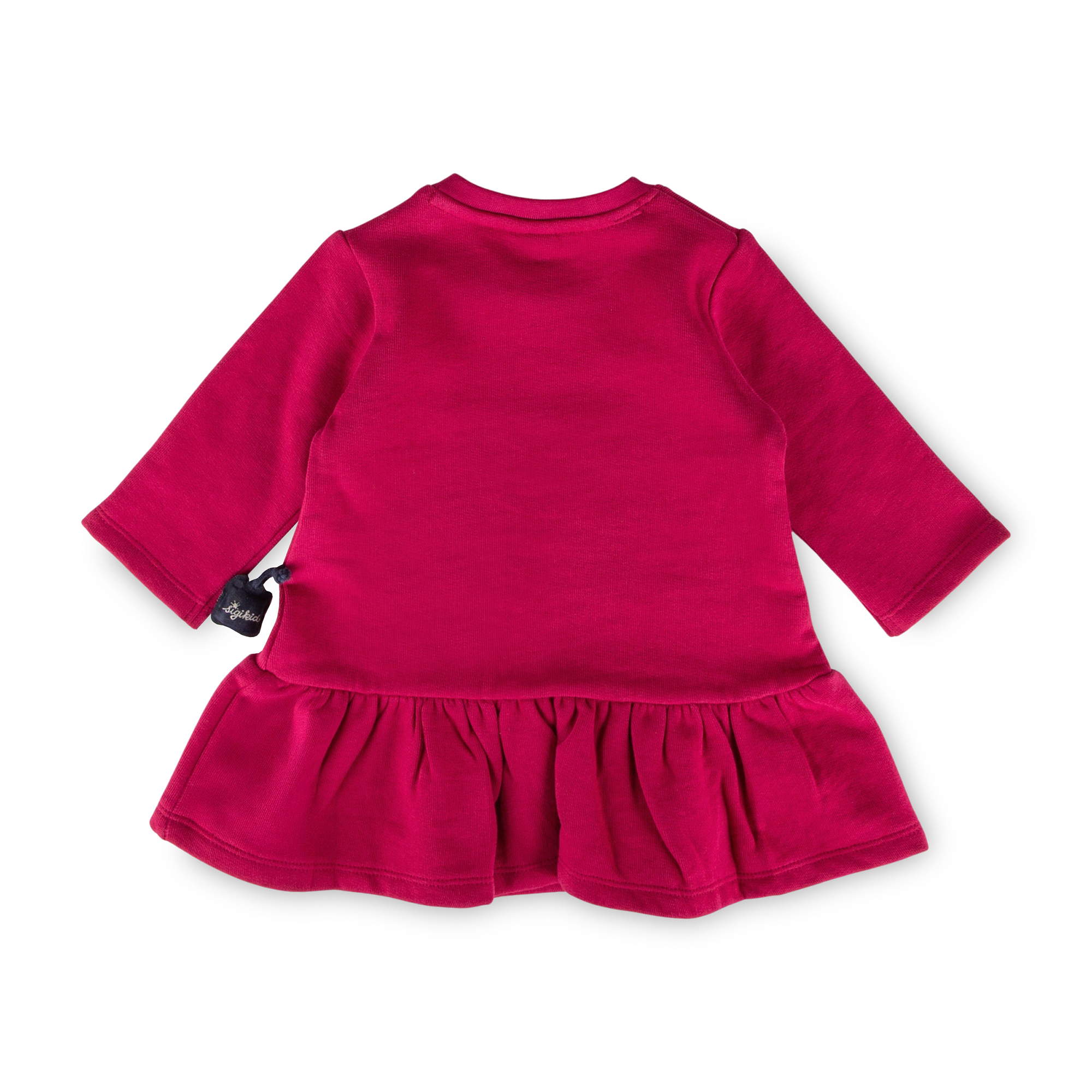 Baby Sweatkleid Hase, pink