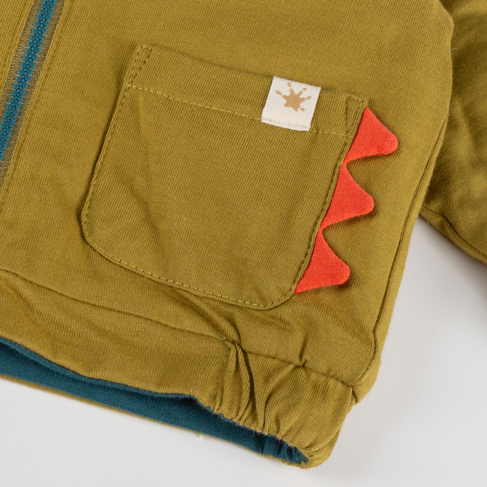 Baby Wendejacke mit Kapuze, Dino Fun