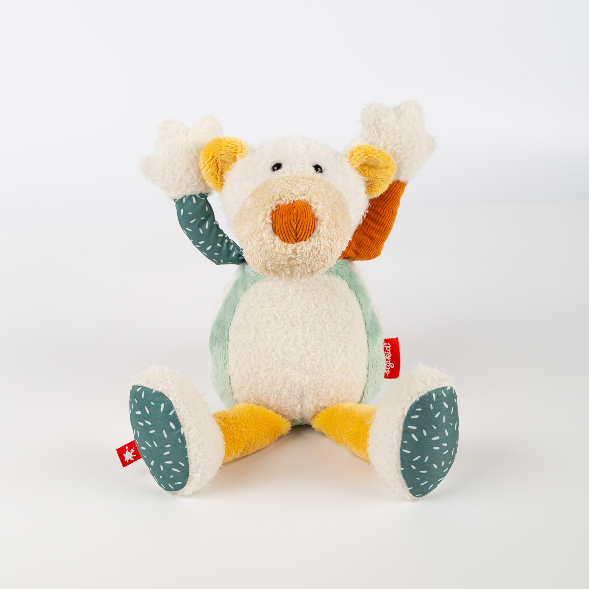 Patchwork plush toy polar bear Patchwork plush toy polar bear