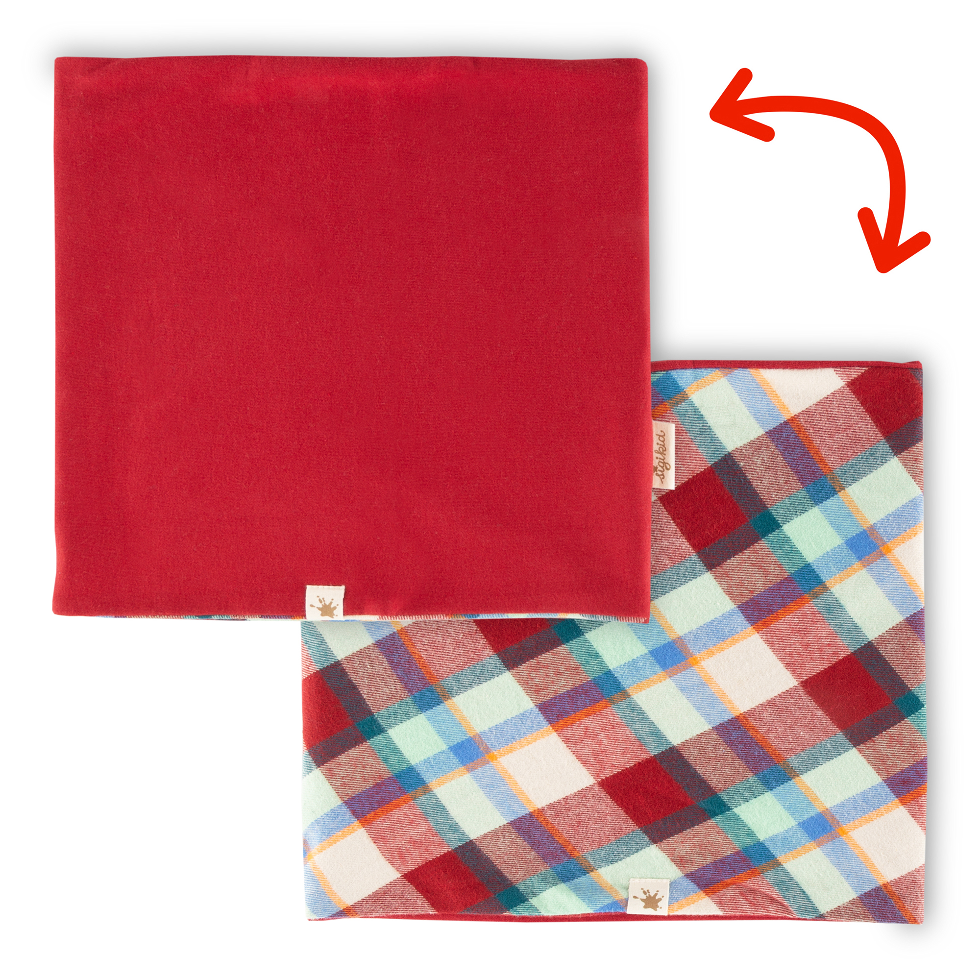 Reversible children's neck gaiter, Dino World Reversible children's neck gaiter, Dino World