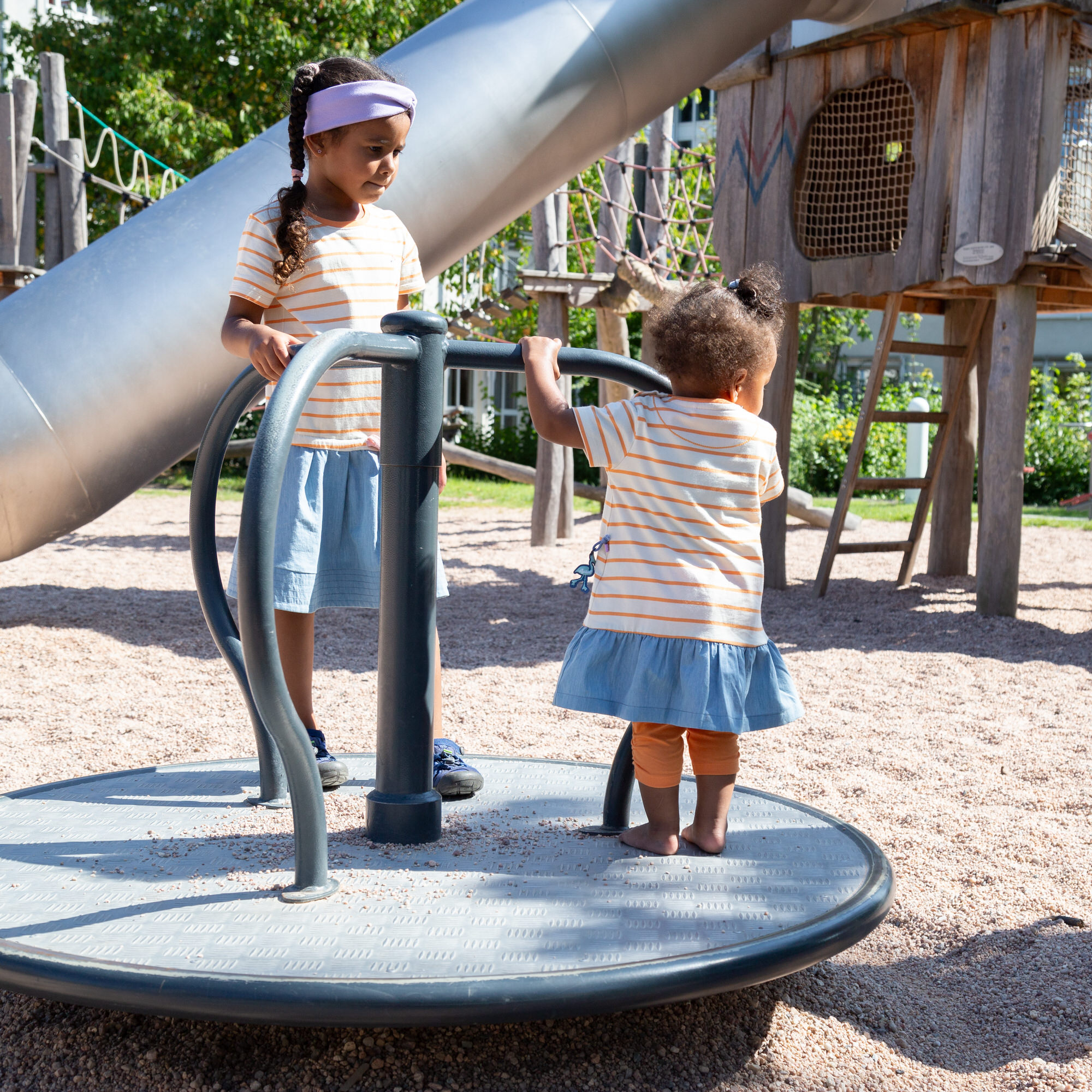 Kinder Ringelkleid Wild Flamingo Kinder Ringelkleid Wild Flamingo