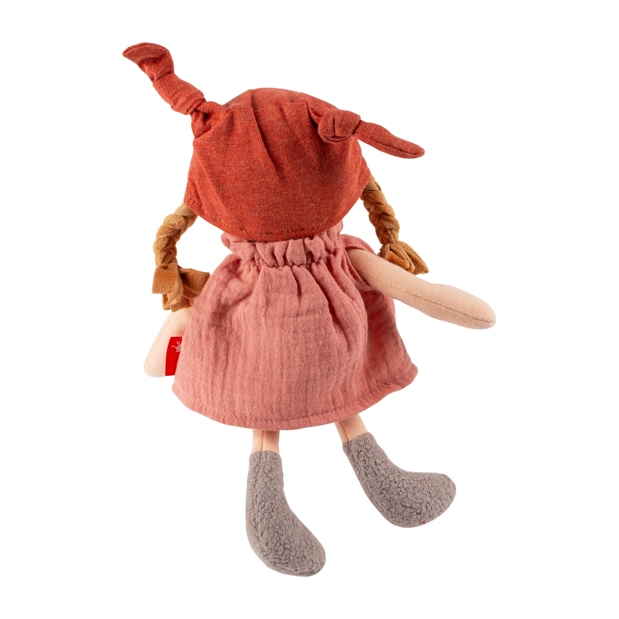 Baby soft doll Brenda Bilipup, dusty pink