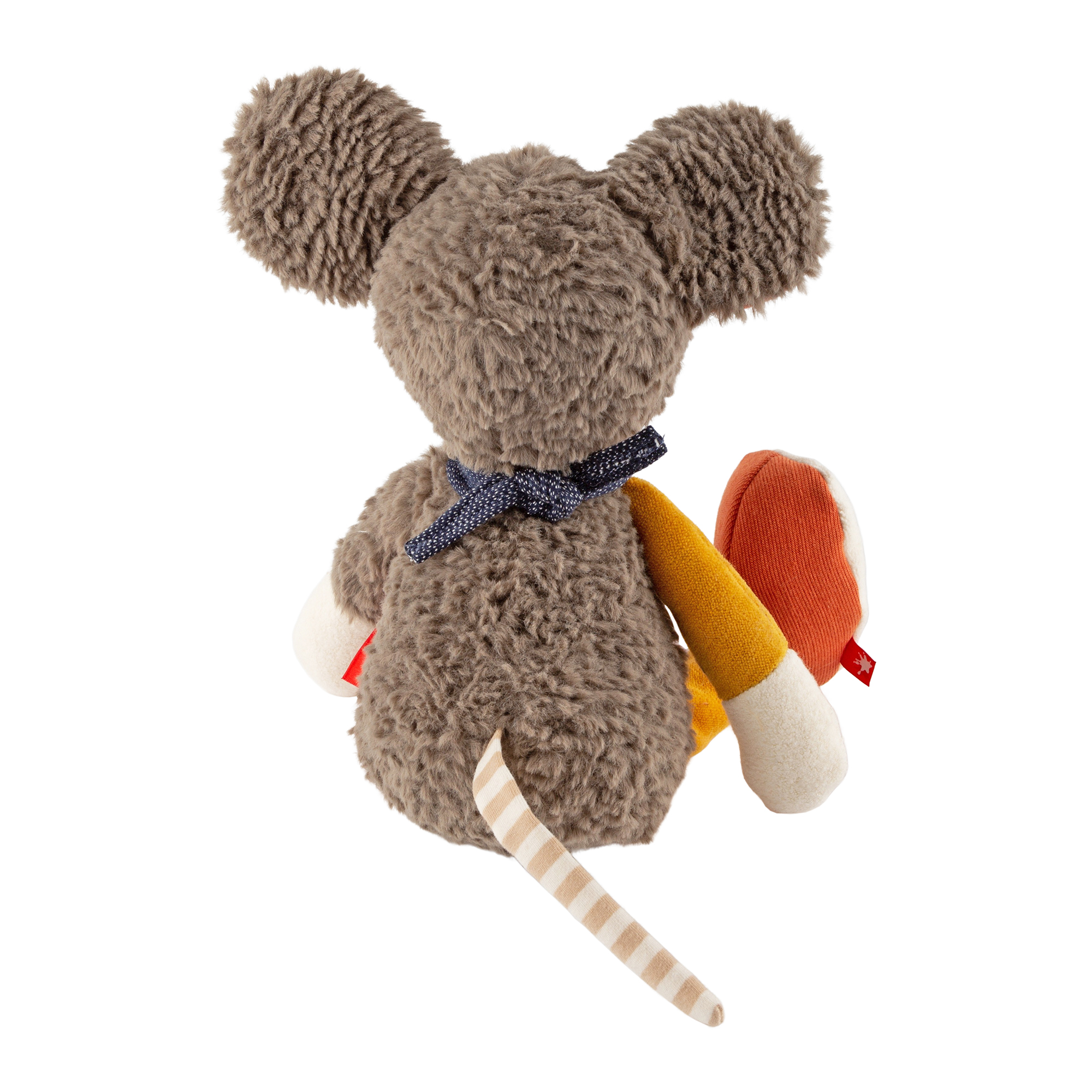 Multicoloured plush mouse, Patchwork Sweety