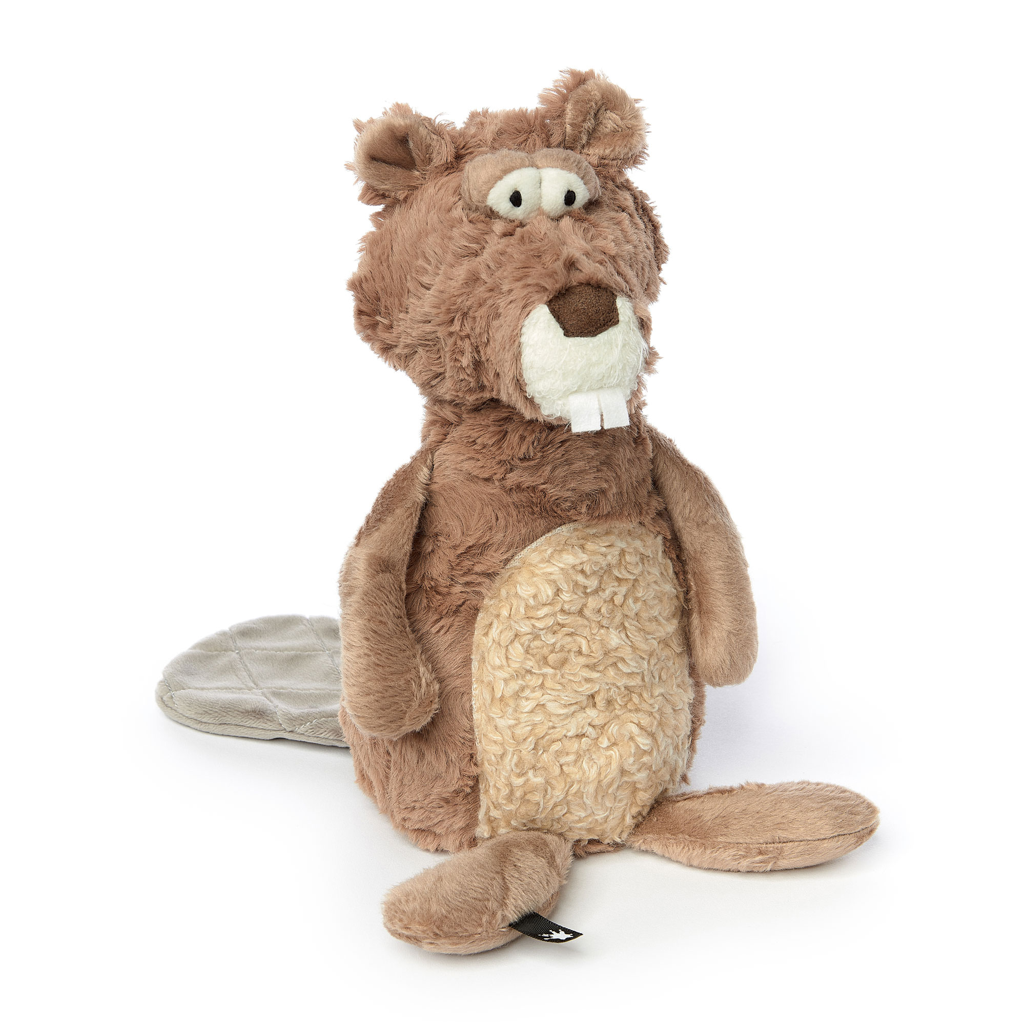 Plush toy beaver Co-Constructor, Beasts collection