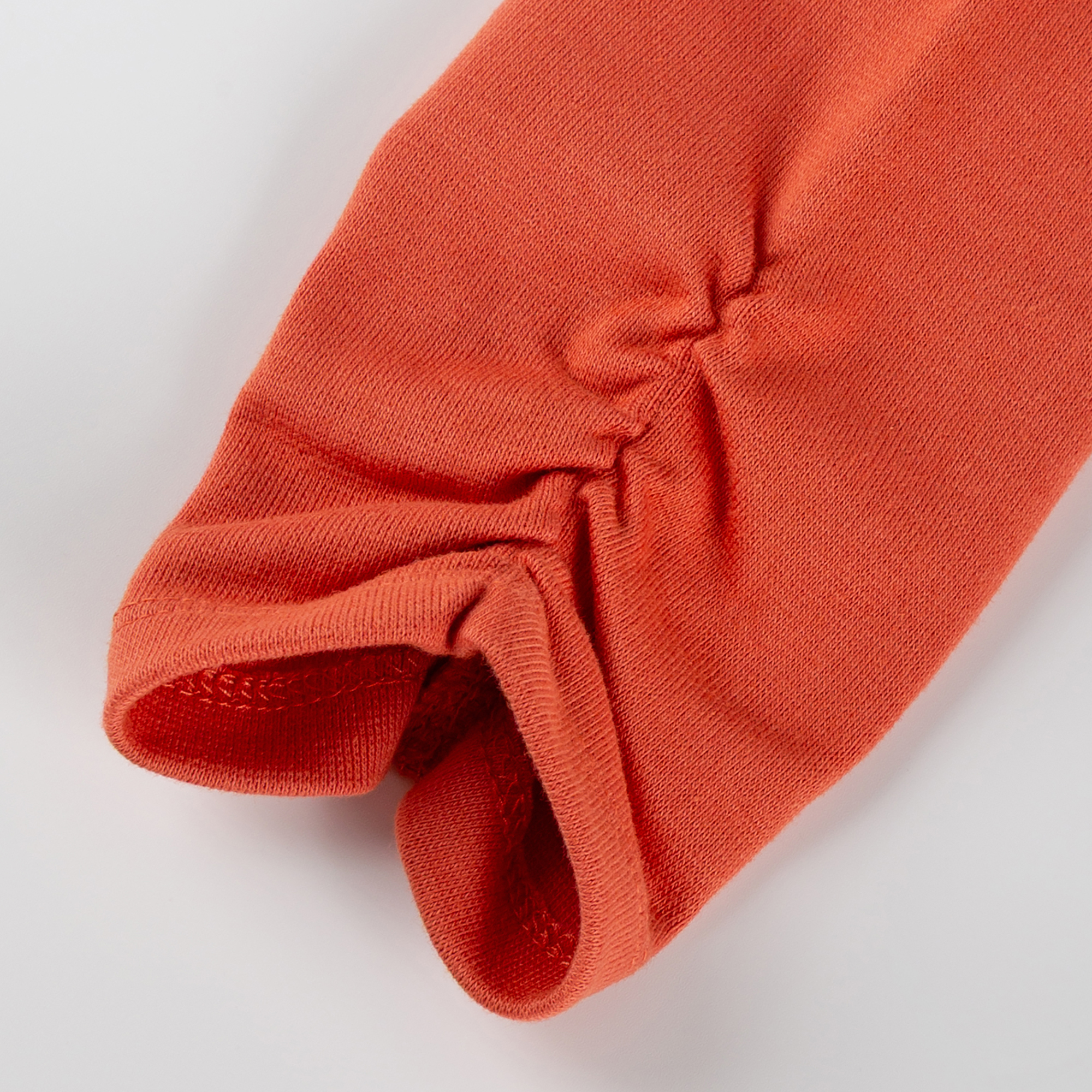 Girls' rib knit capri leggings Savanne, orange