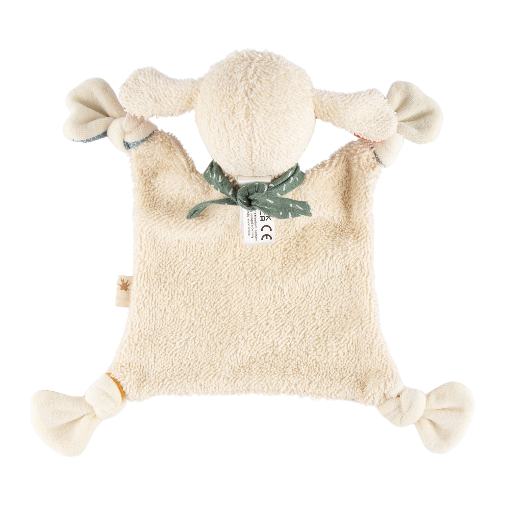 Baby comforter sheep, cotton terry