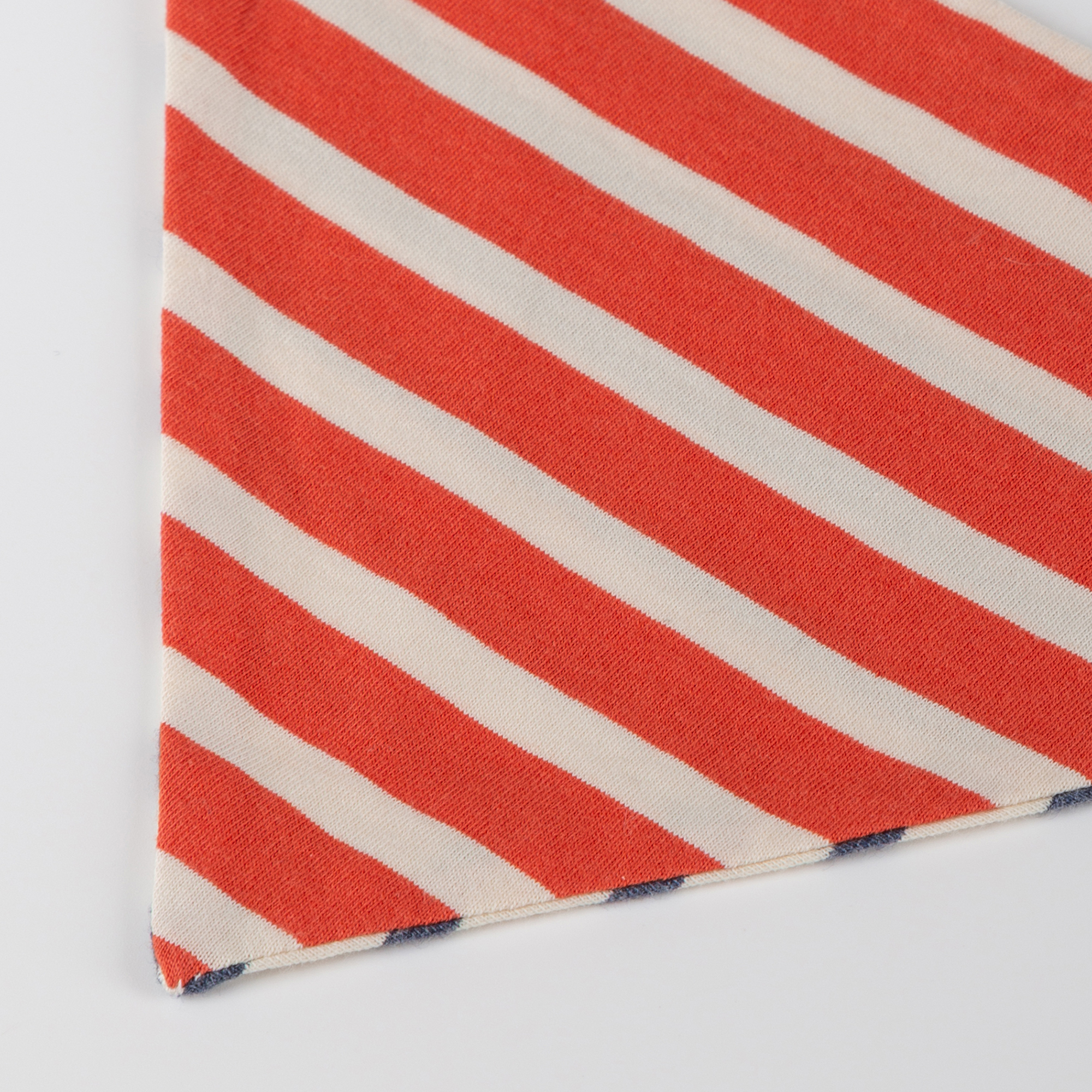 Baby Ringel Wendehalstuch, rot und blau