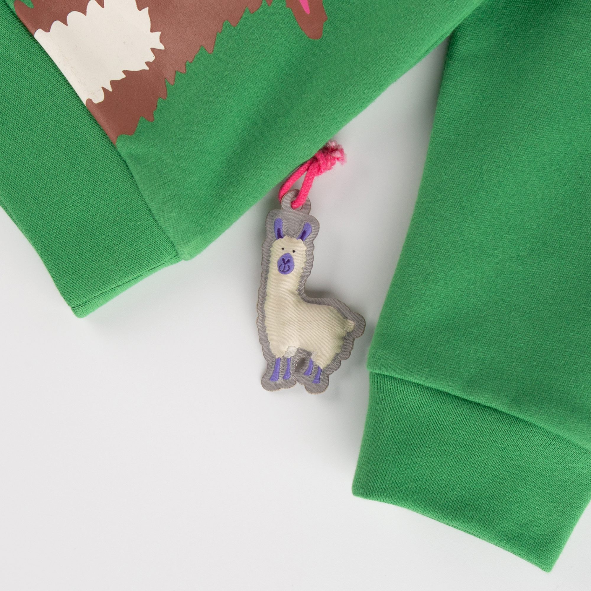 Cuddly soft children's sweatshirt Crazy Llamas