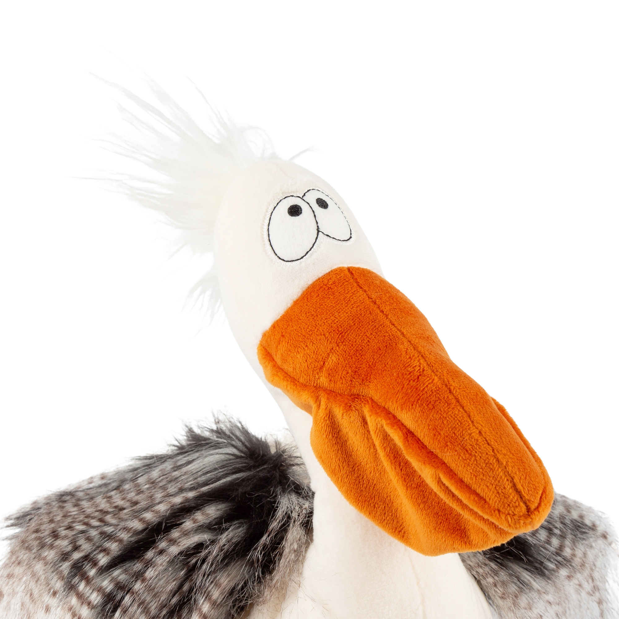 Plush pelican Romeo Pelikano, Kikeriki