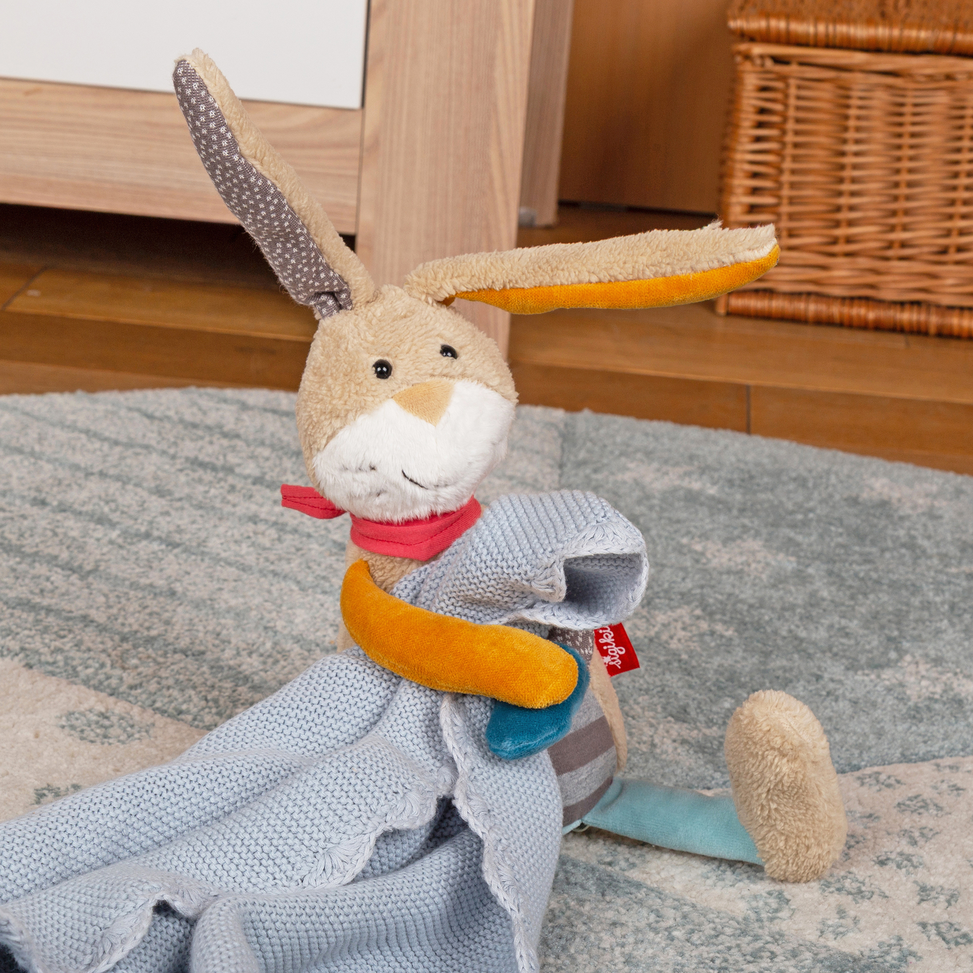 Plush toy bunny, Patchwork Sweety