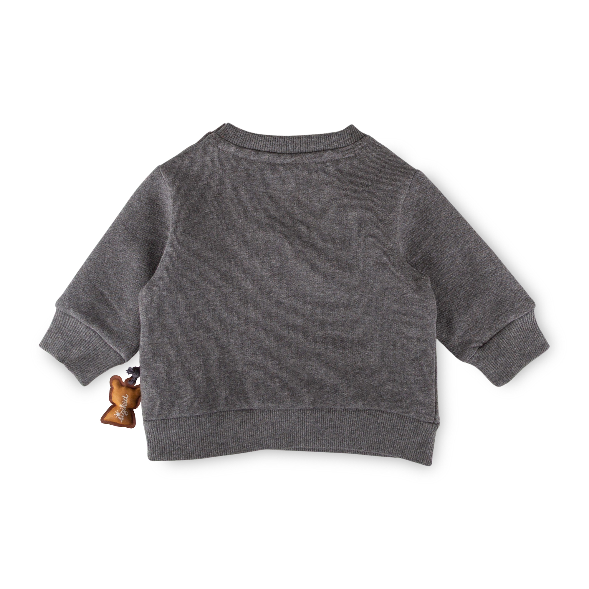 Baby Sweatshirt Winterbär, dunkelgrau