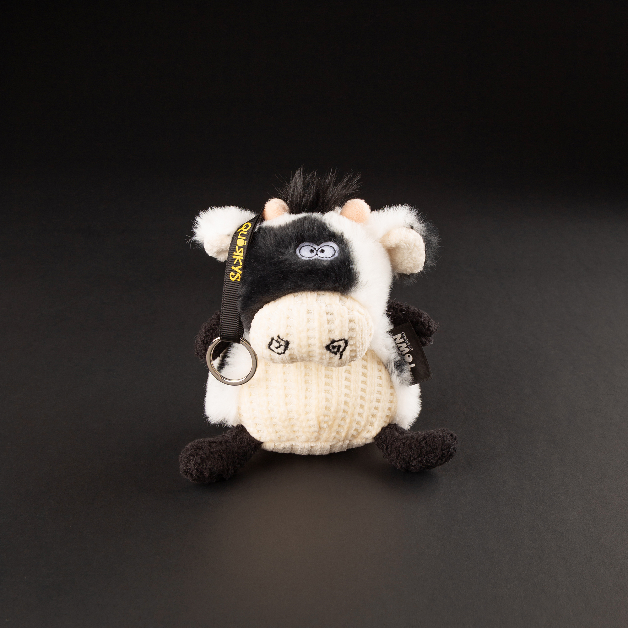 Quörky Plüsch Anhänger Chat Cow klein, BeastsTown