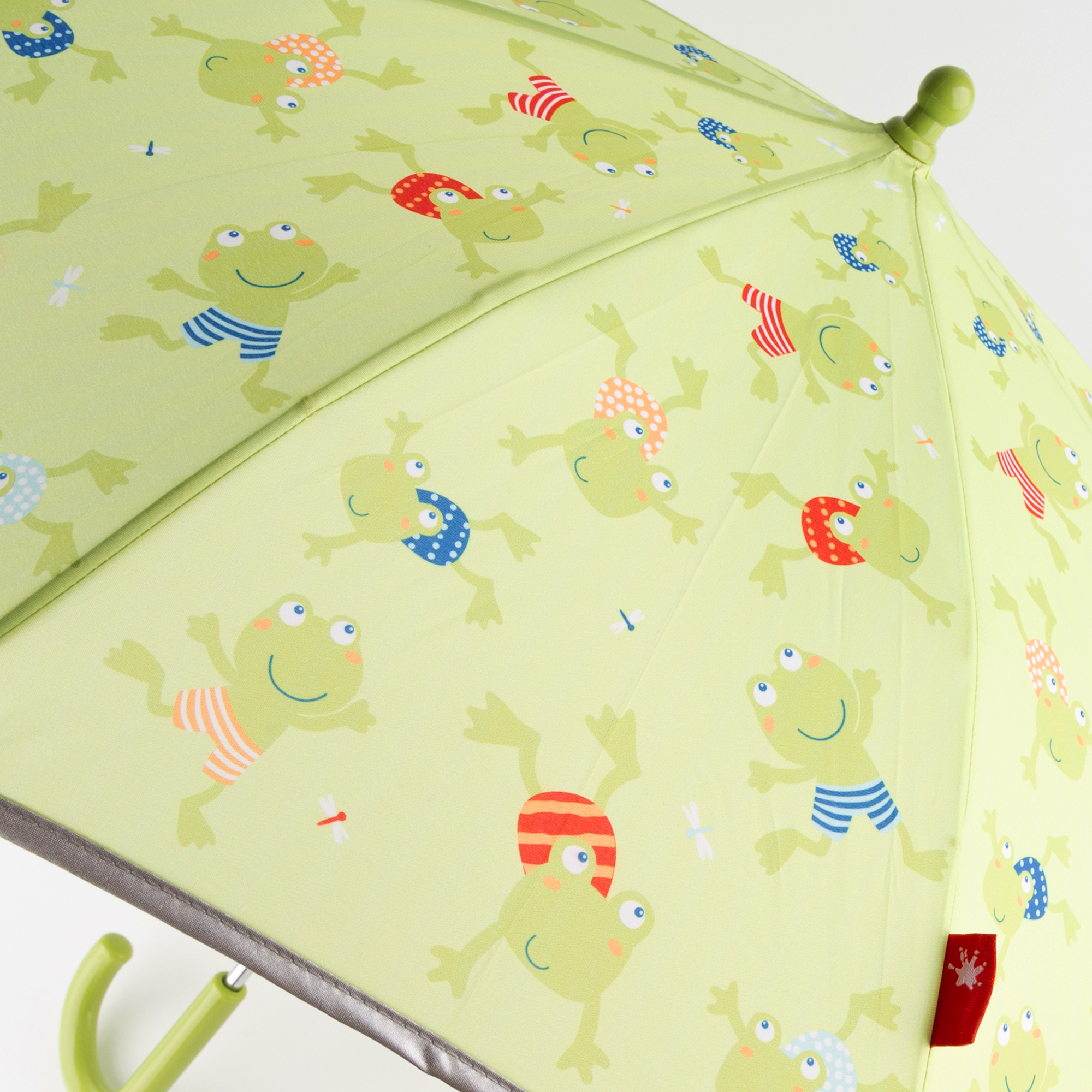 Children's umbrella frogs, reflective edge