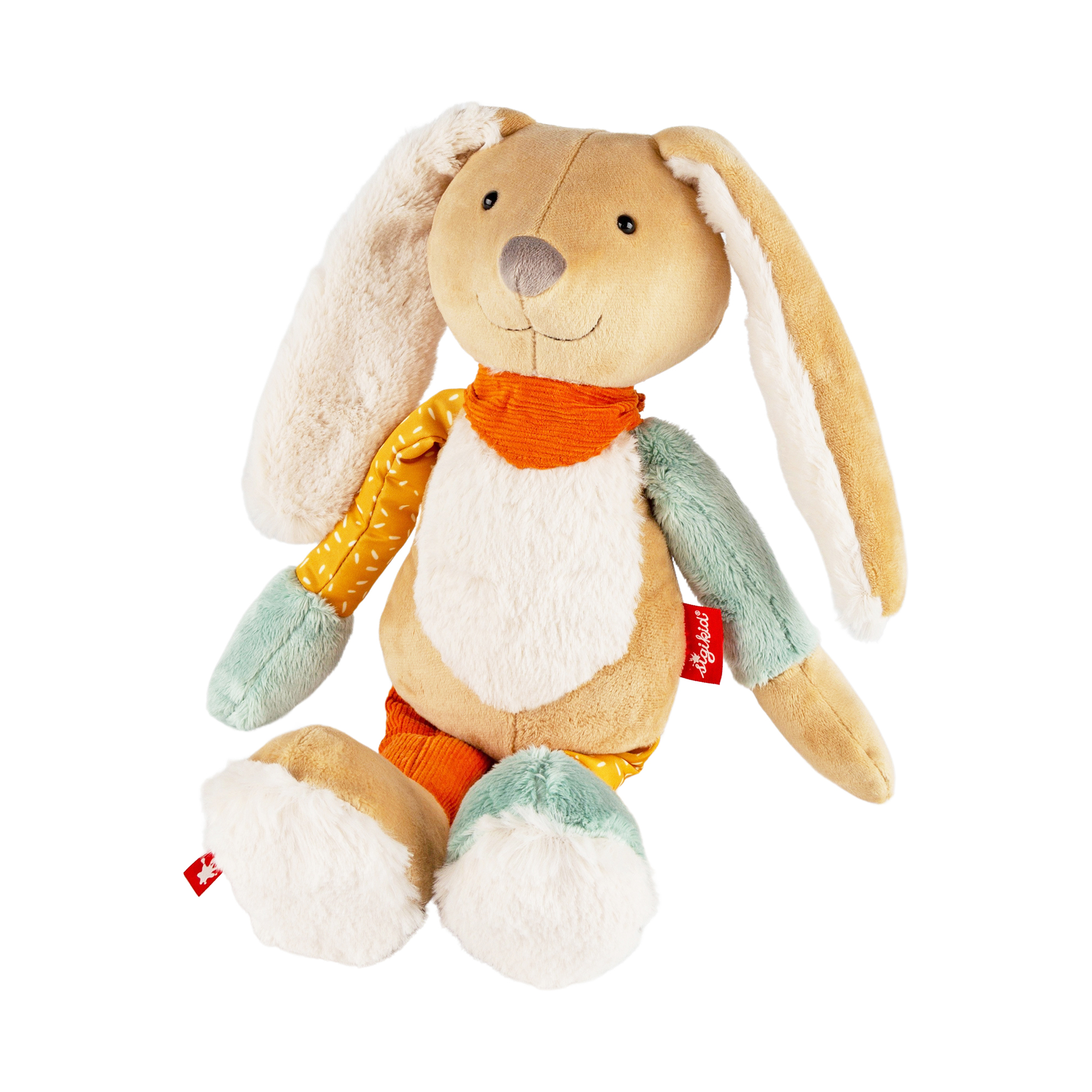 Plush toy rabbit, Patchwork Sweety