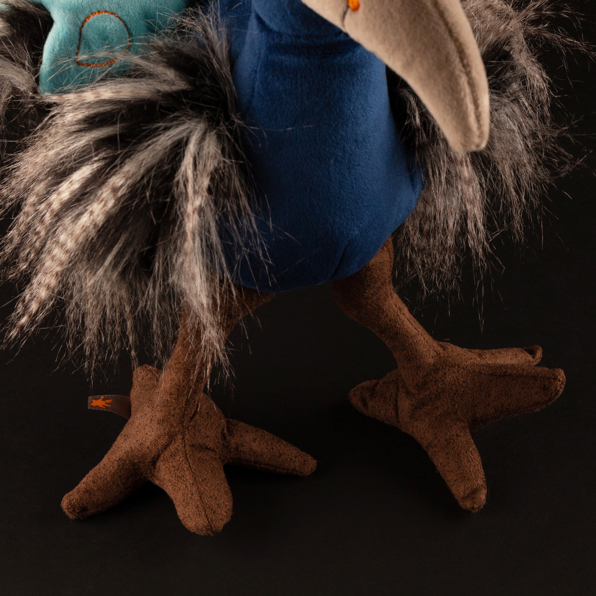 Plush peacock, Kikeriki Plush peacock, Kikeriki