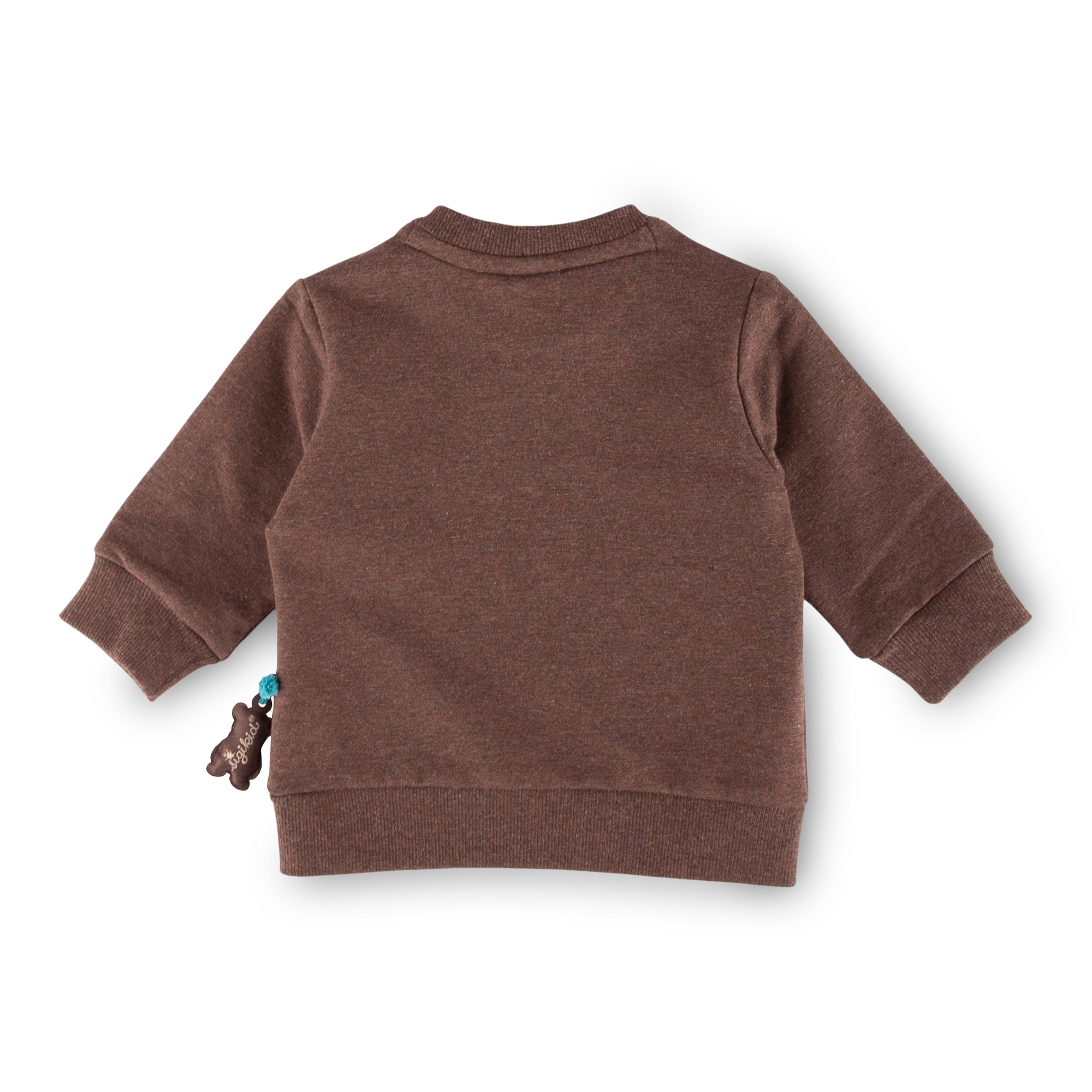 Dark brown baby sweatshirt bear, Winter Animals