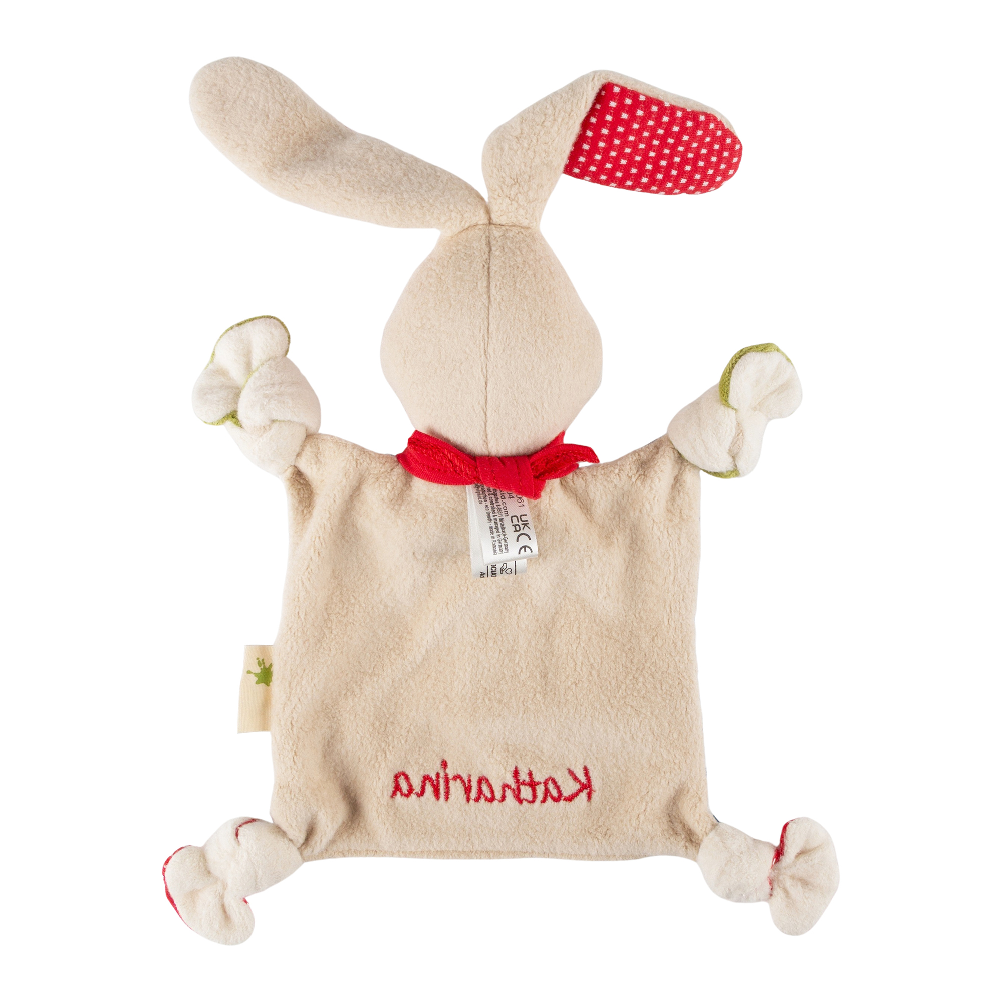 Namensschnuffeltuch Hase, Green Collection Namensschnuffeltuch Hase, Green Collection