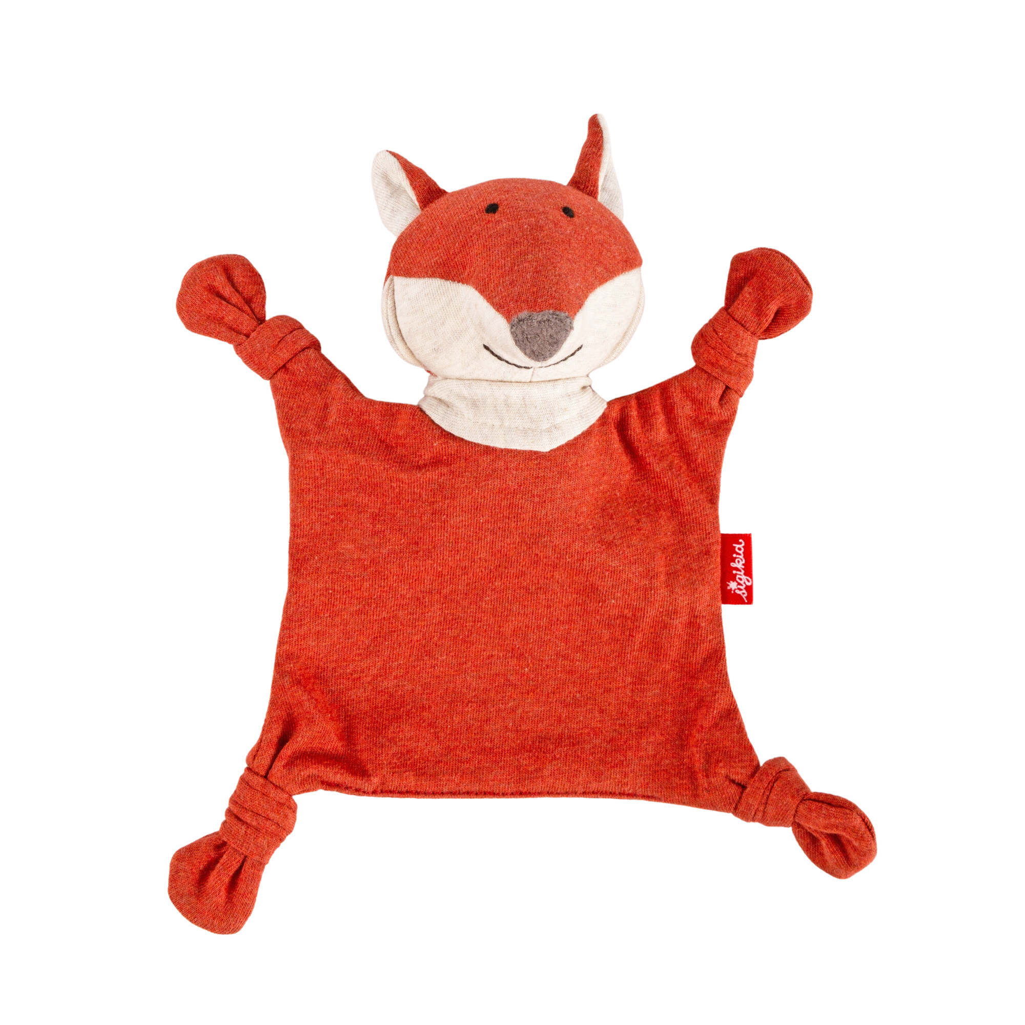 Baby lovey fox, red, small