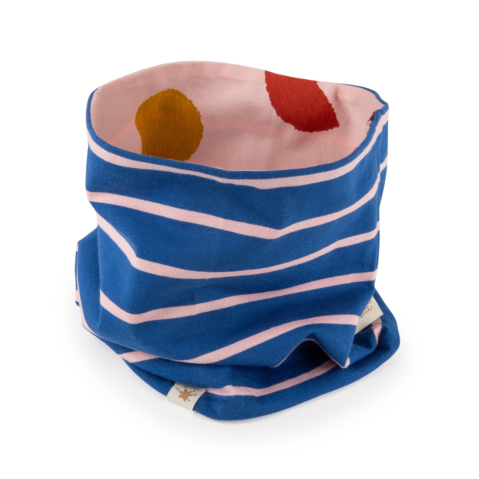 Kinder Wende-Loop Schal, rosa