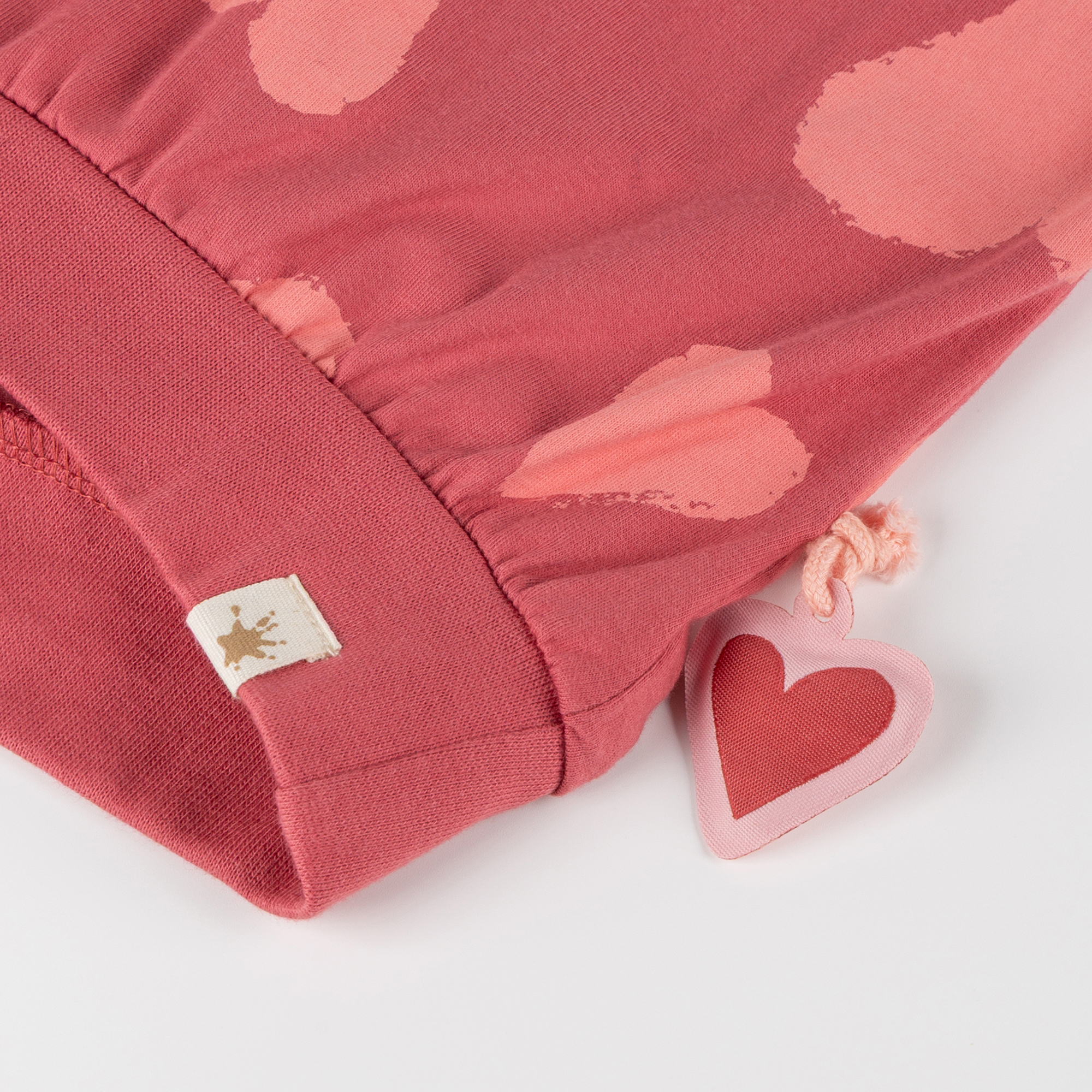 Kids' relaxed long sleeve Tee hearts, Spring Birds