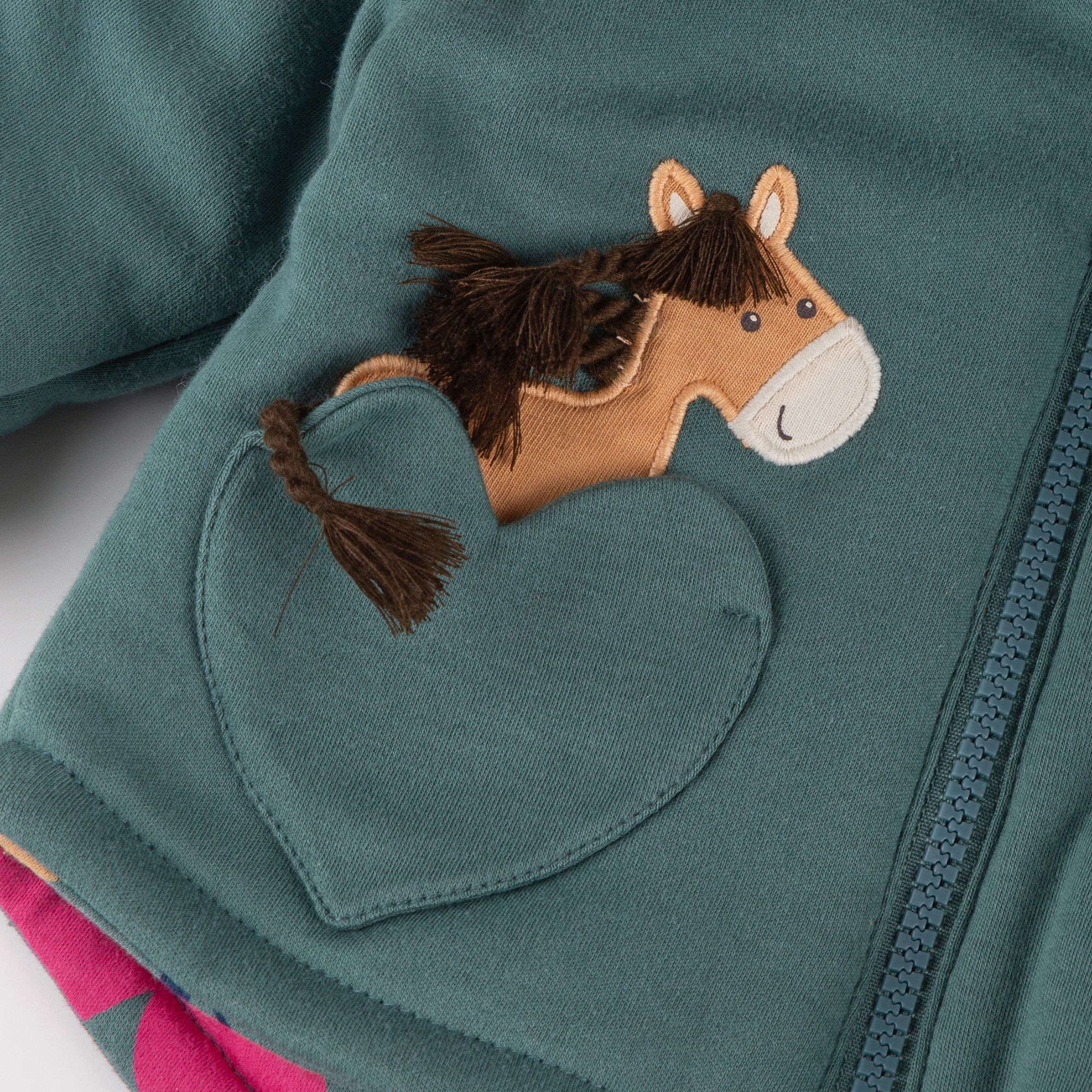 Baby Wendejacke wattiert, grün oder geblümt