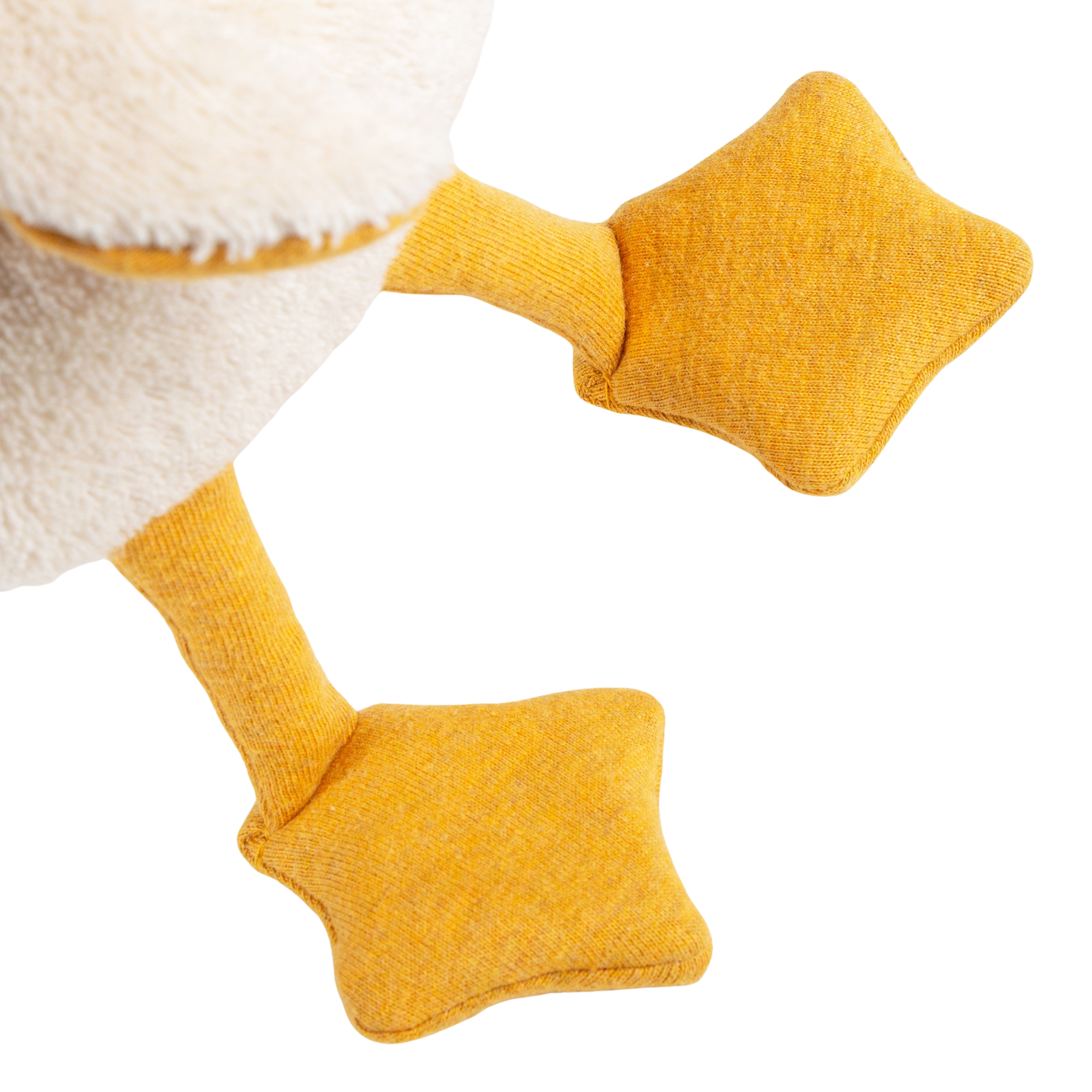 Musical soft toy duck, cotton & kapok, Natural Friends