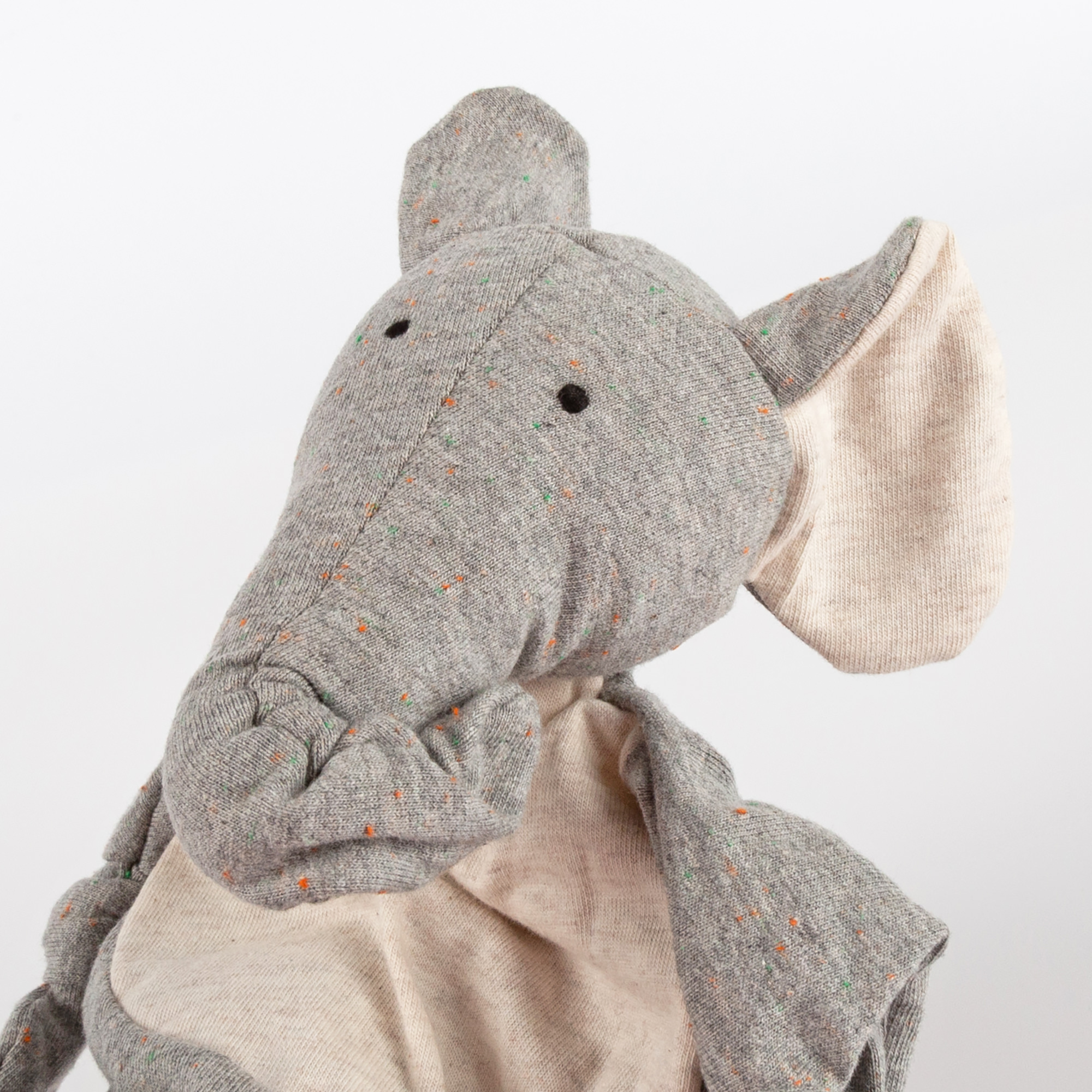 Baby lovey elephant, grey marl