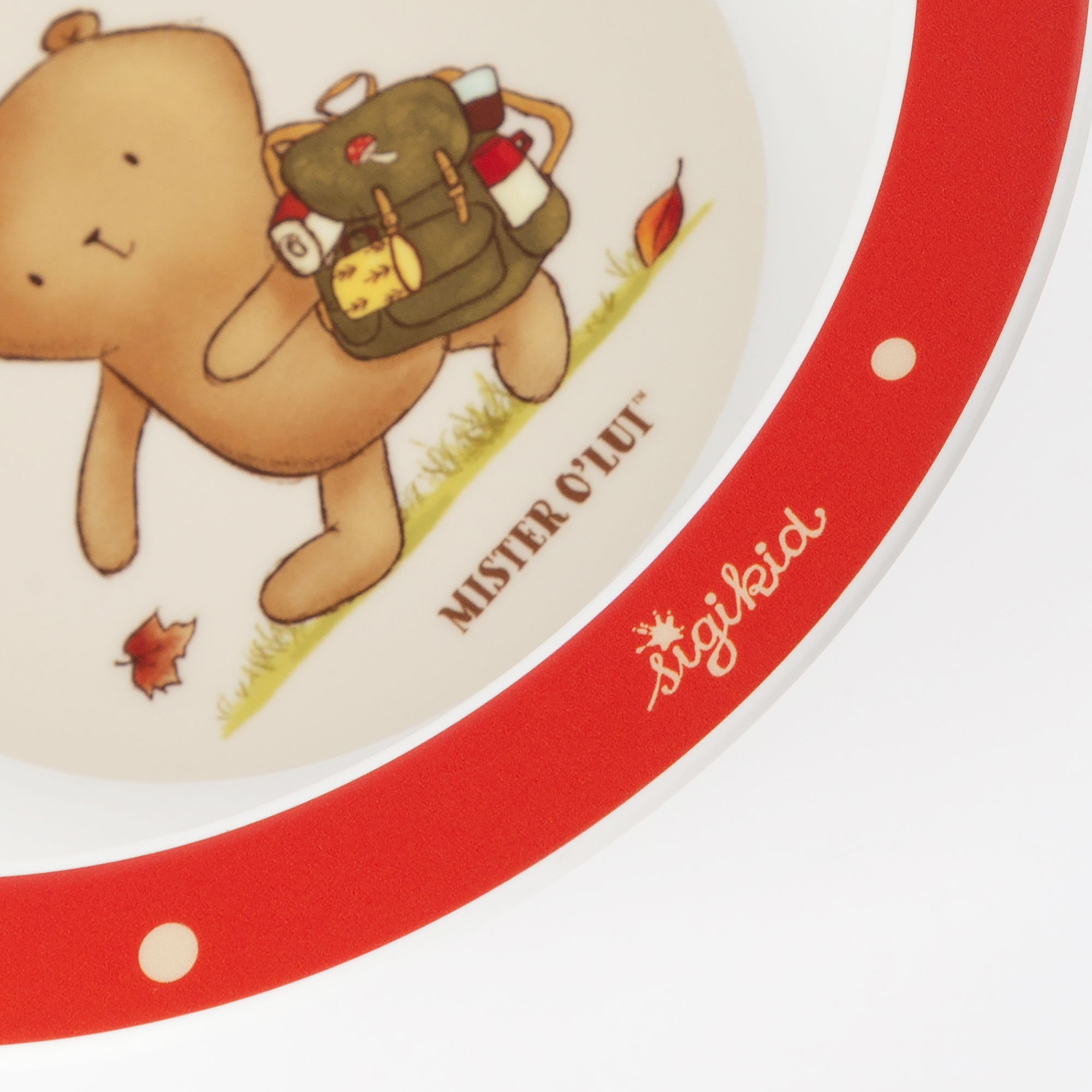 Kinder Schüssel Mister O'Lui Biberbär, rPET Kinder Schüssel Mister O'Lui Biberbär, rPET