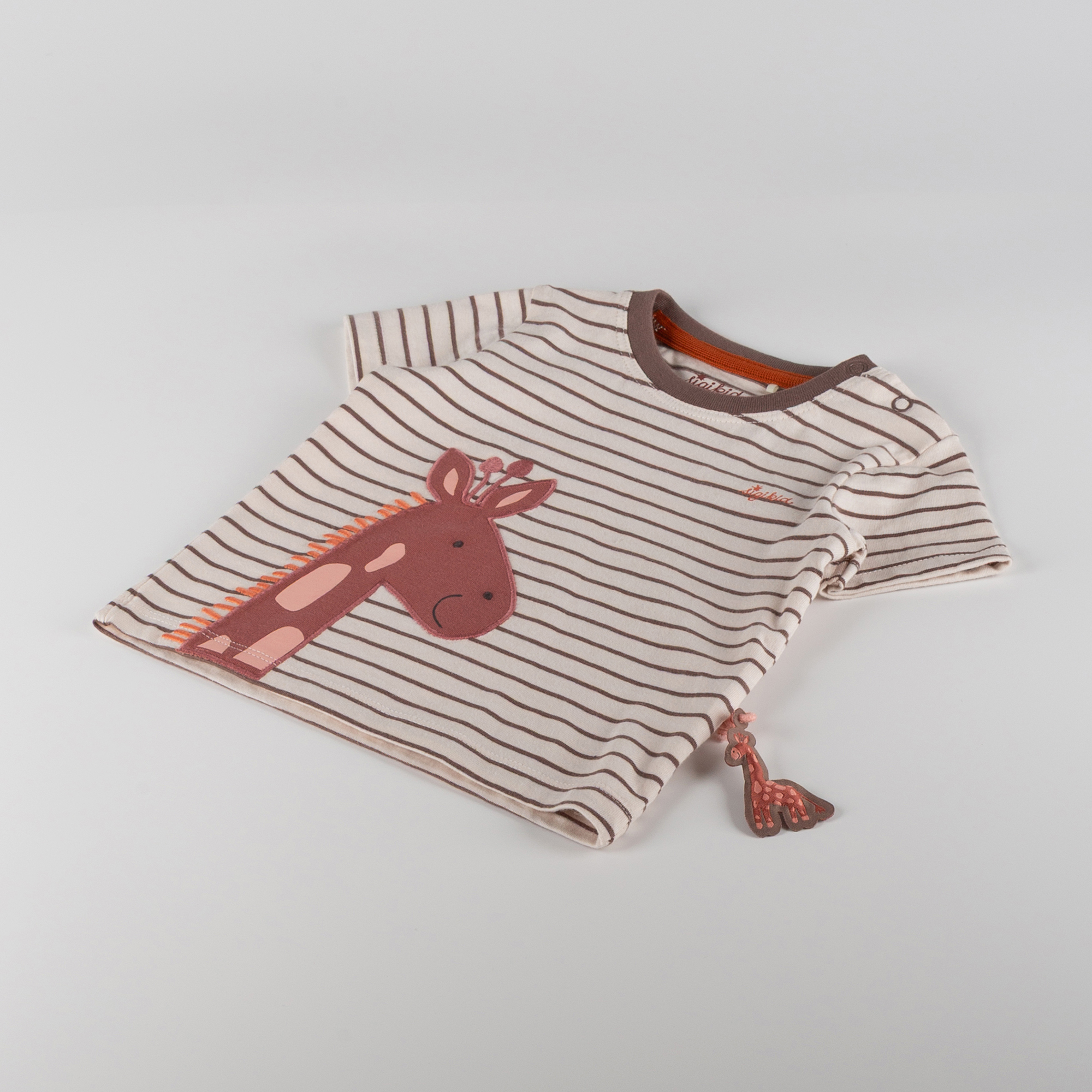 Striped baby T-shirt, Savanne