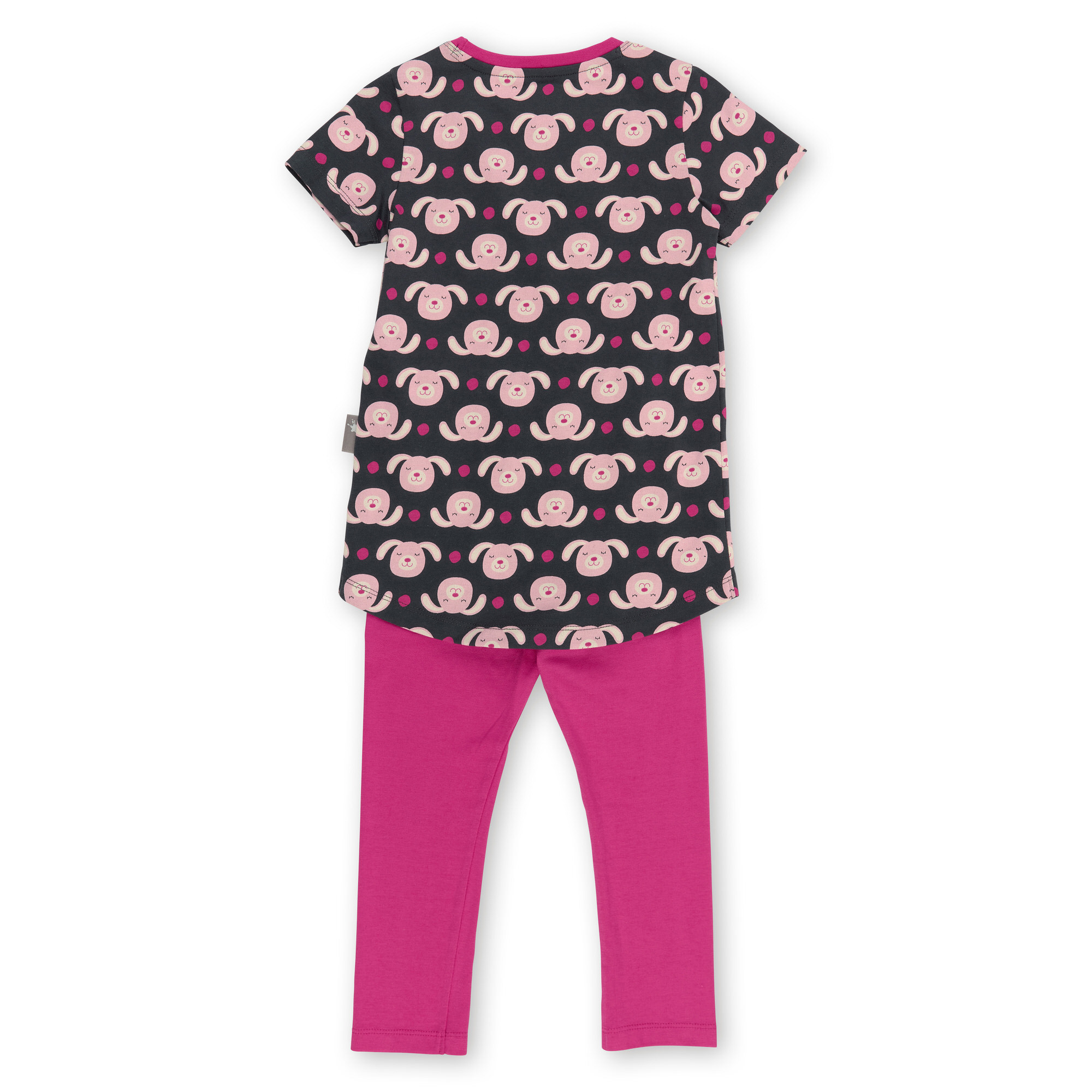 Two-piece pyjamas for girls, bunnies