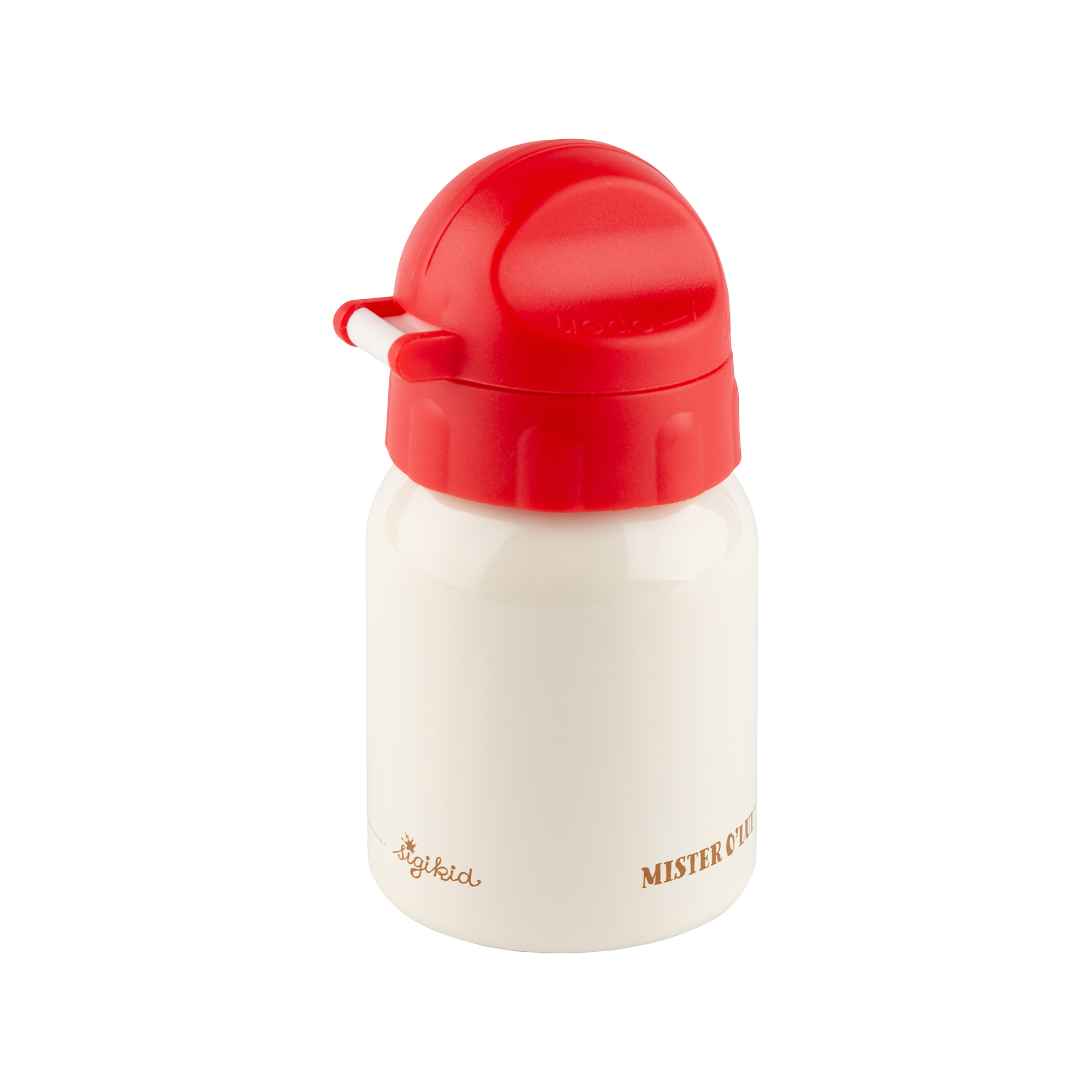 Children's drink bottle 250 ml Mister O'Lui, stainless steel