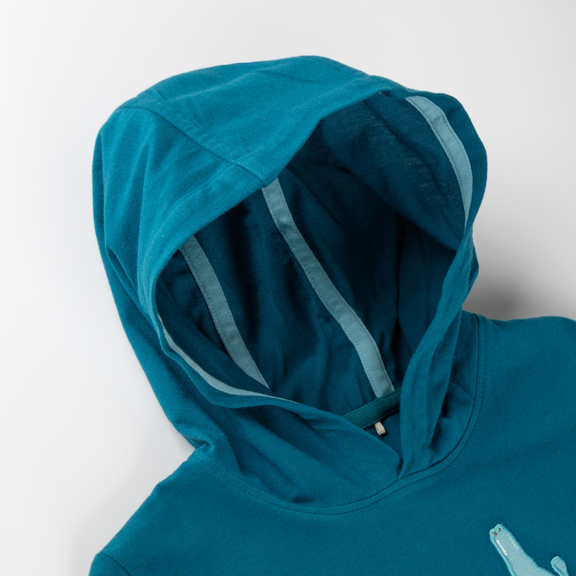 Children's hoody, pockets, Blue & Bright