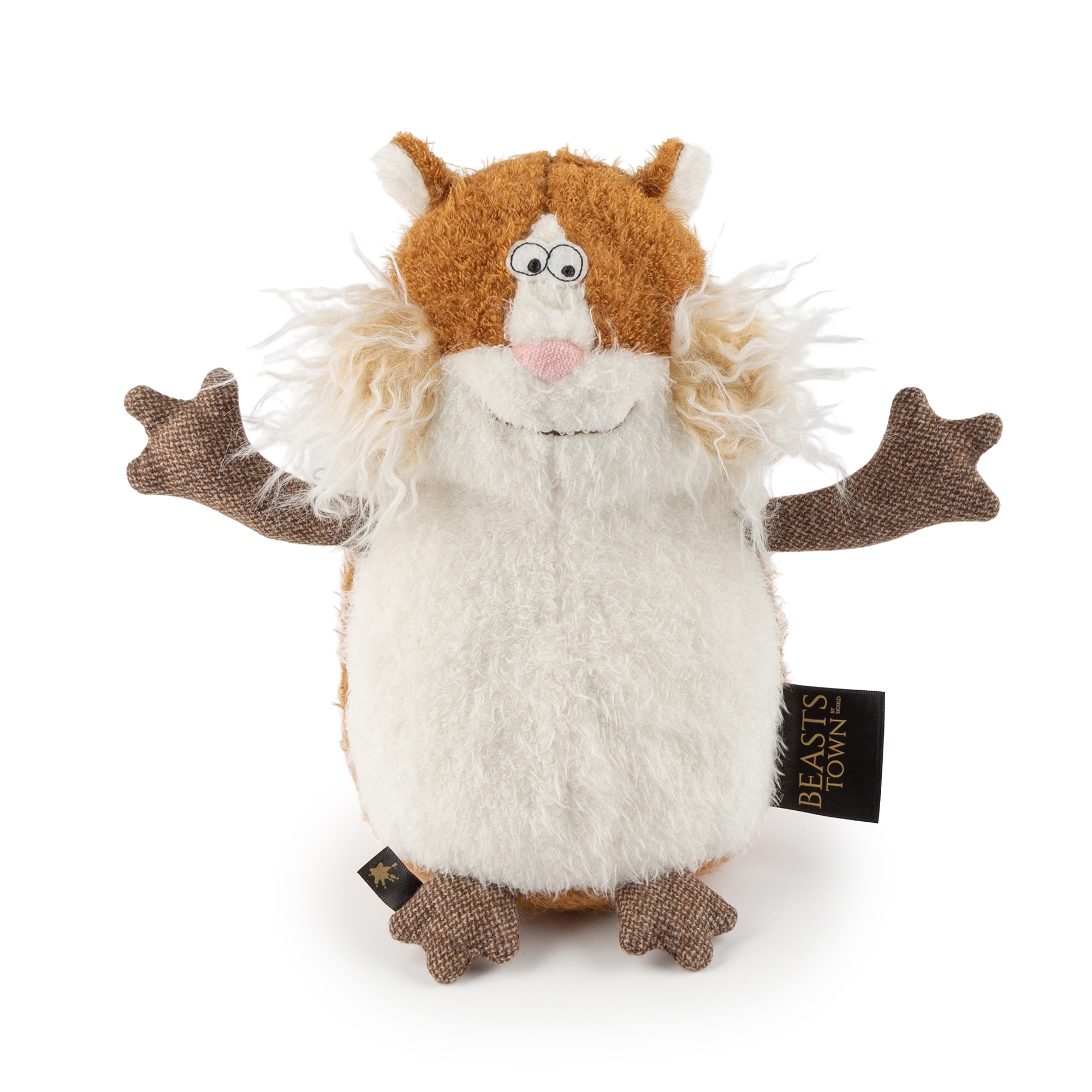 Plush hamster Chubby Cheek, Beasts collection Plush hamster Chubby Cheek, Beasts collection