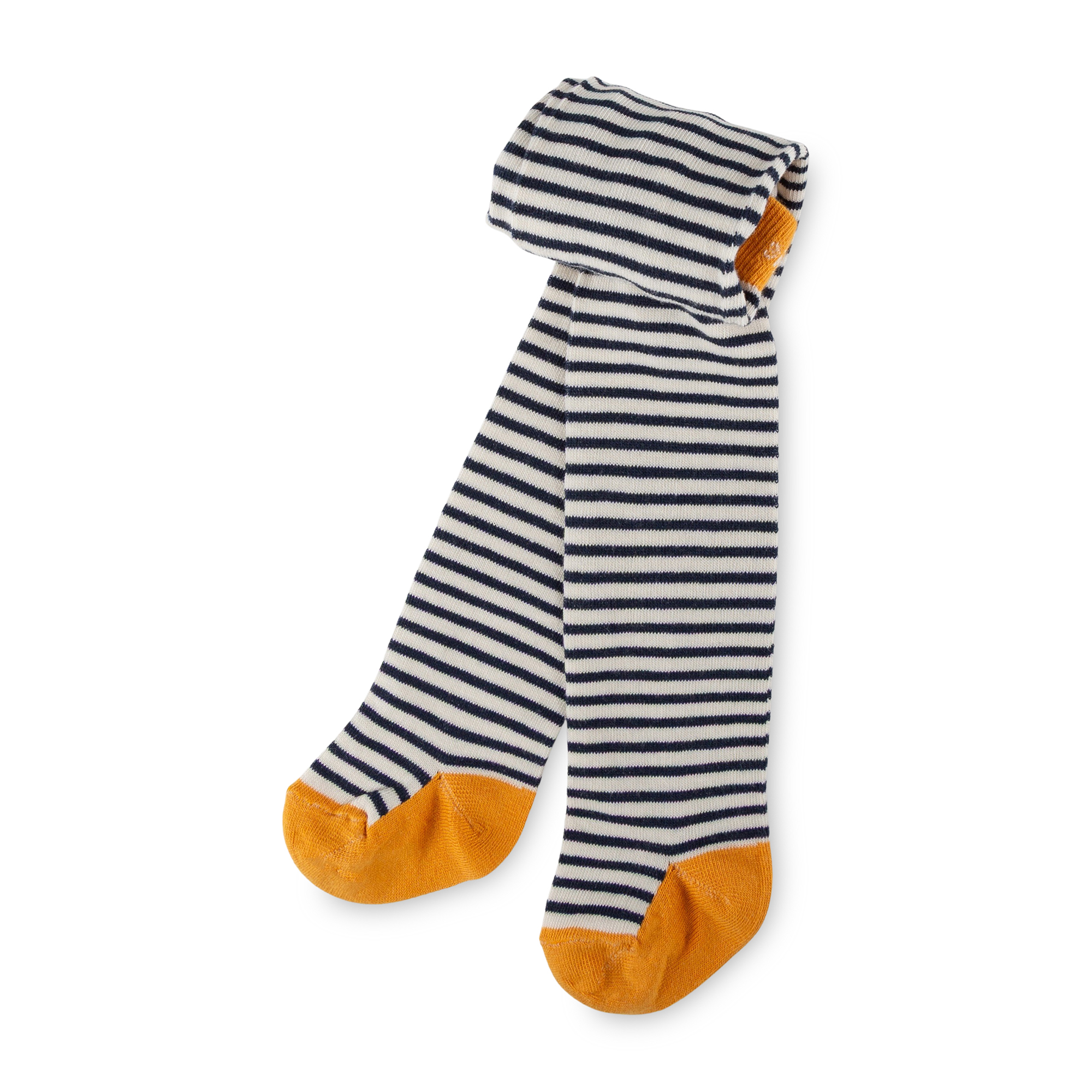 Baby 2er-Strumpfhosenset Magic Owl, dunkelblau oder blau-weiß geringelt
