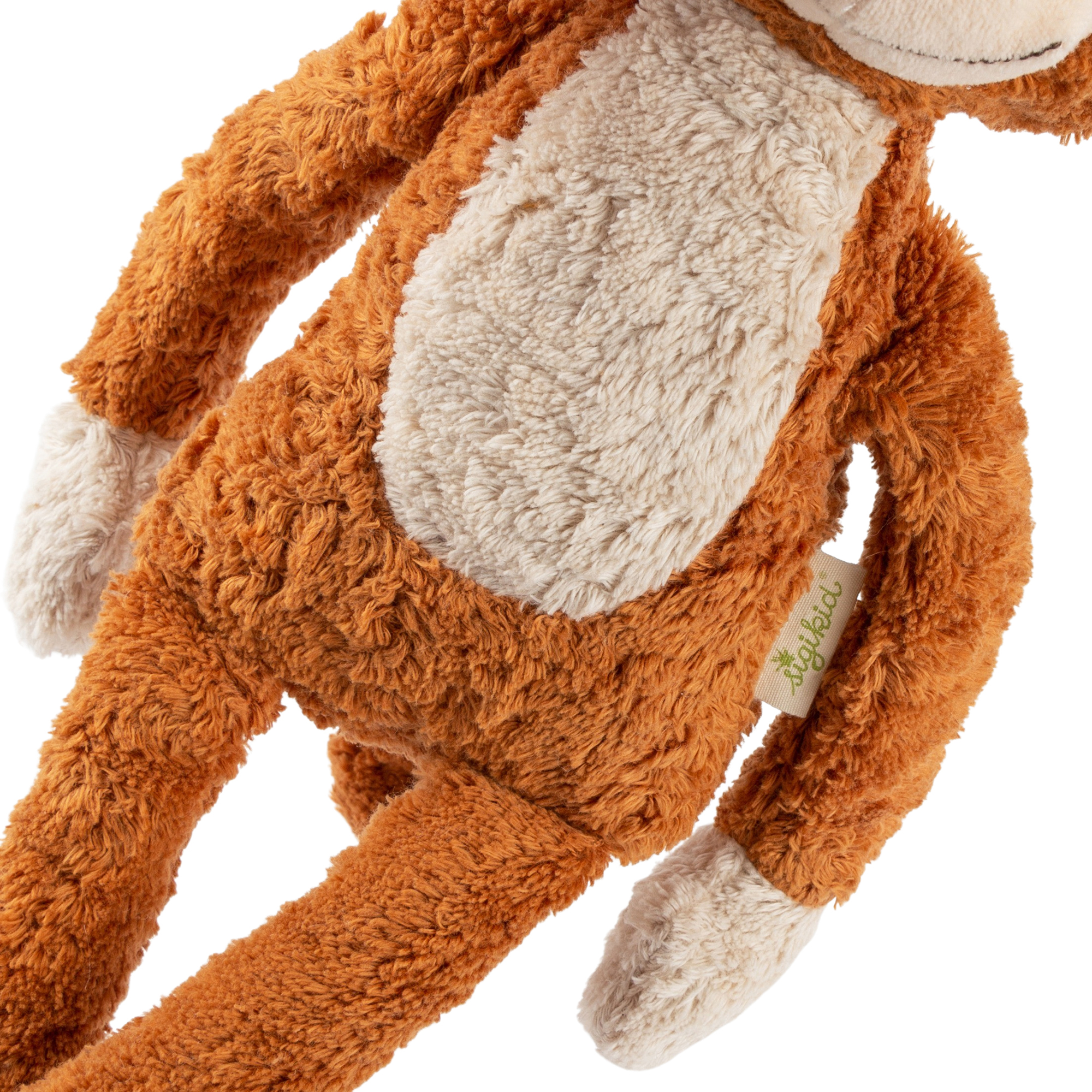 Organic soft toy monkey, Green Collection Organic soft toy monkey, Green Collection