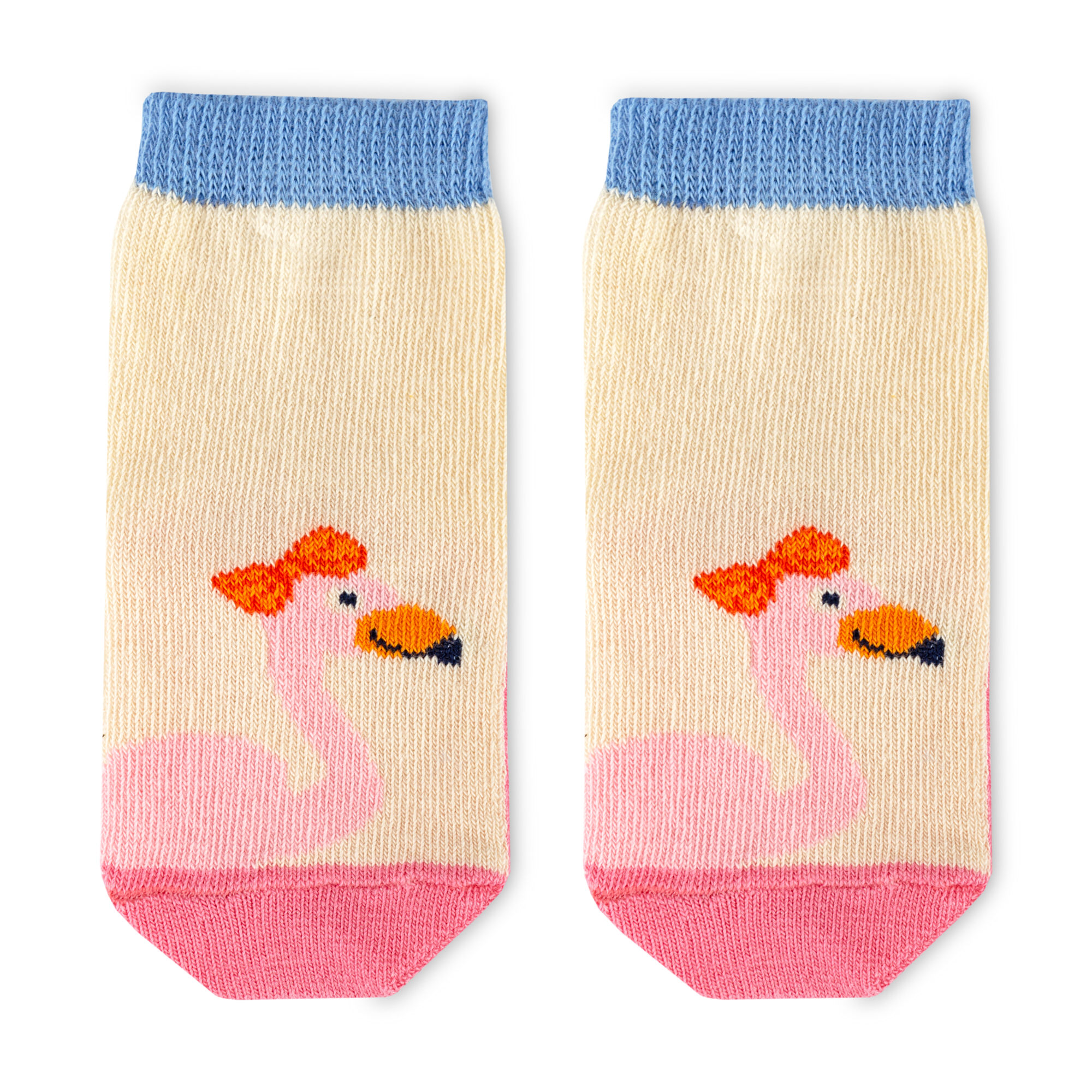 Set of 3 different pairs children's socks, collection "Wild Flamingo"