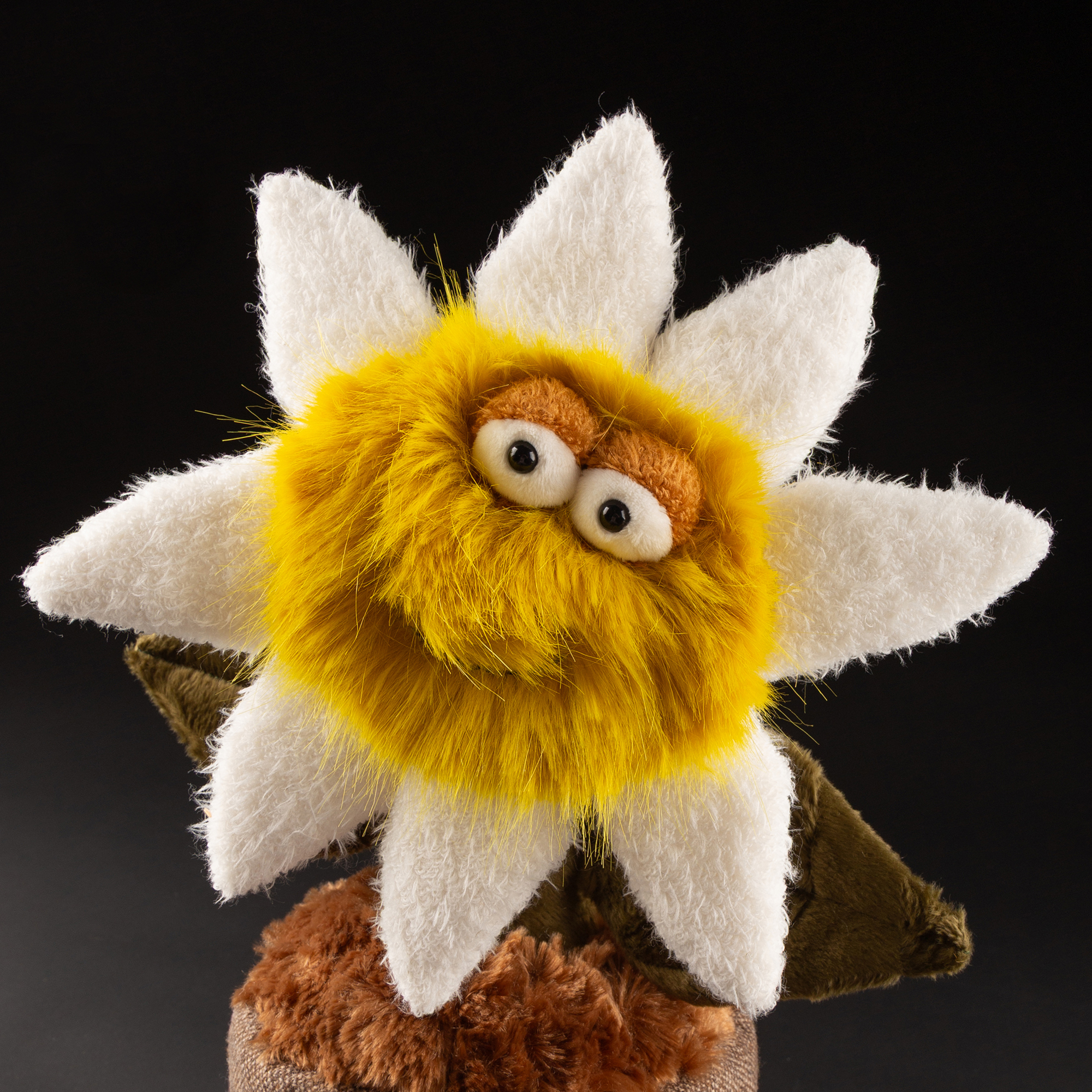 Plush daisy flower pot Gwendolyn Goodmood, Beasts