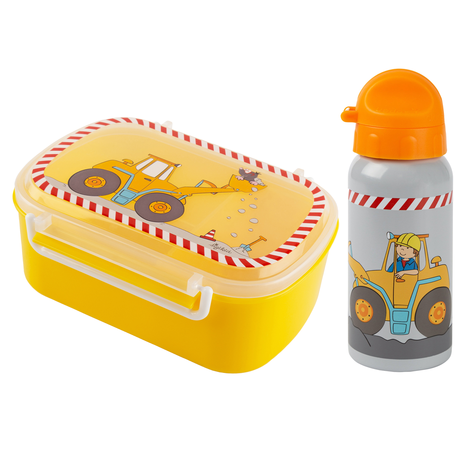 Children's stainless steel bottle 400 ml & lunch box bodo bagger