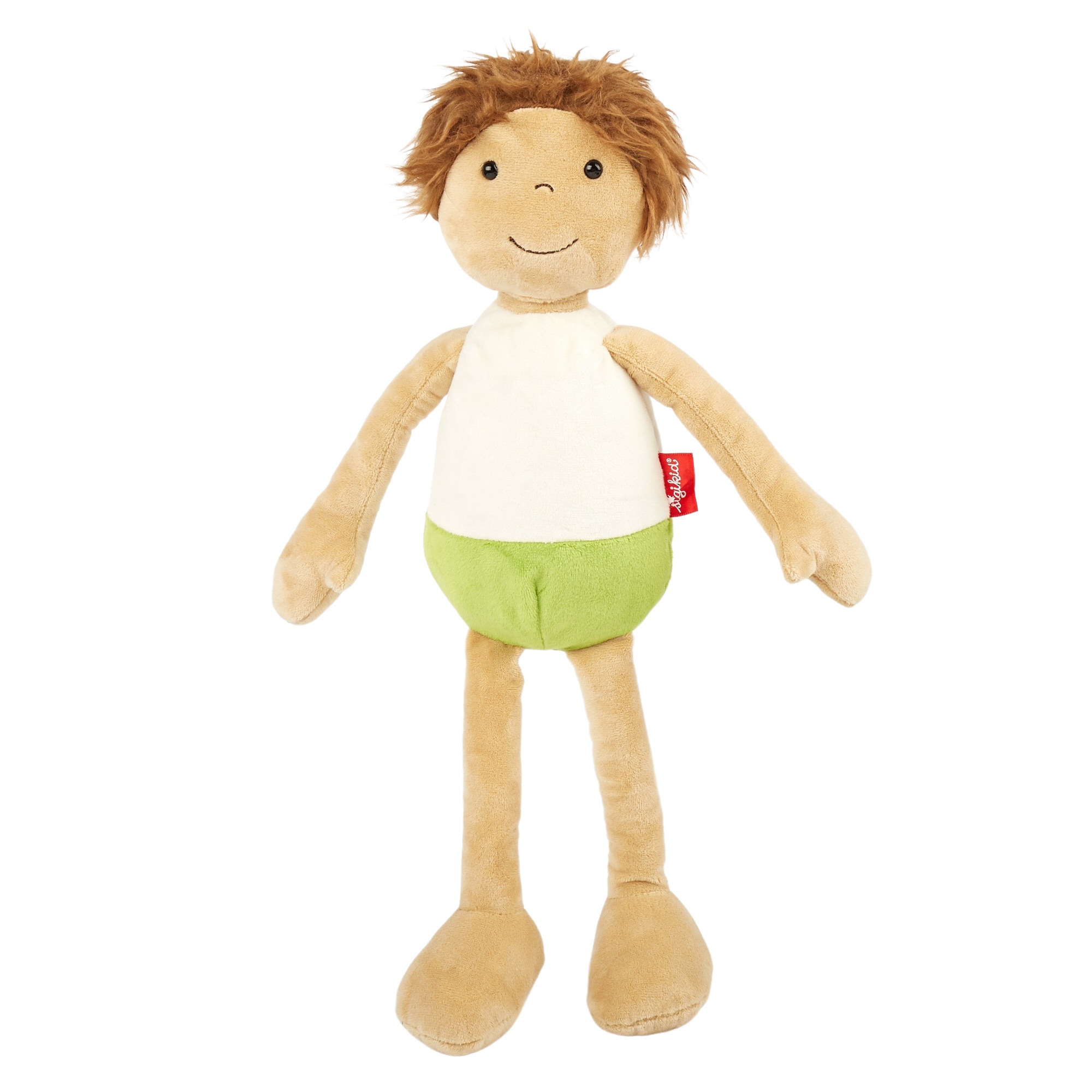 Educational soft doll firefighter, learn-how-to-dress